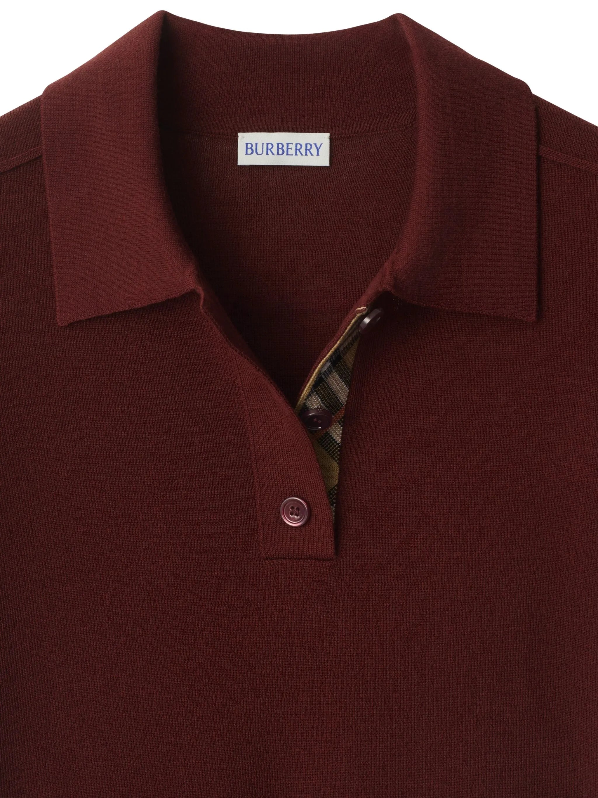 wool polo shirt
