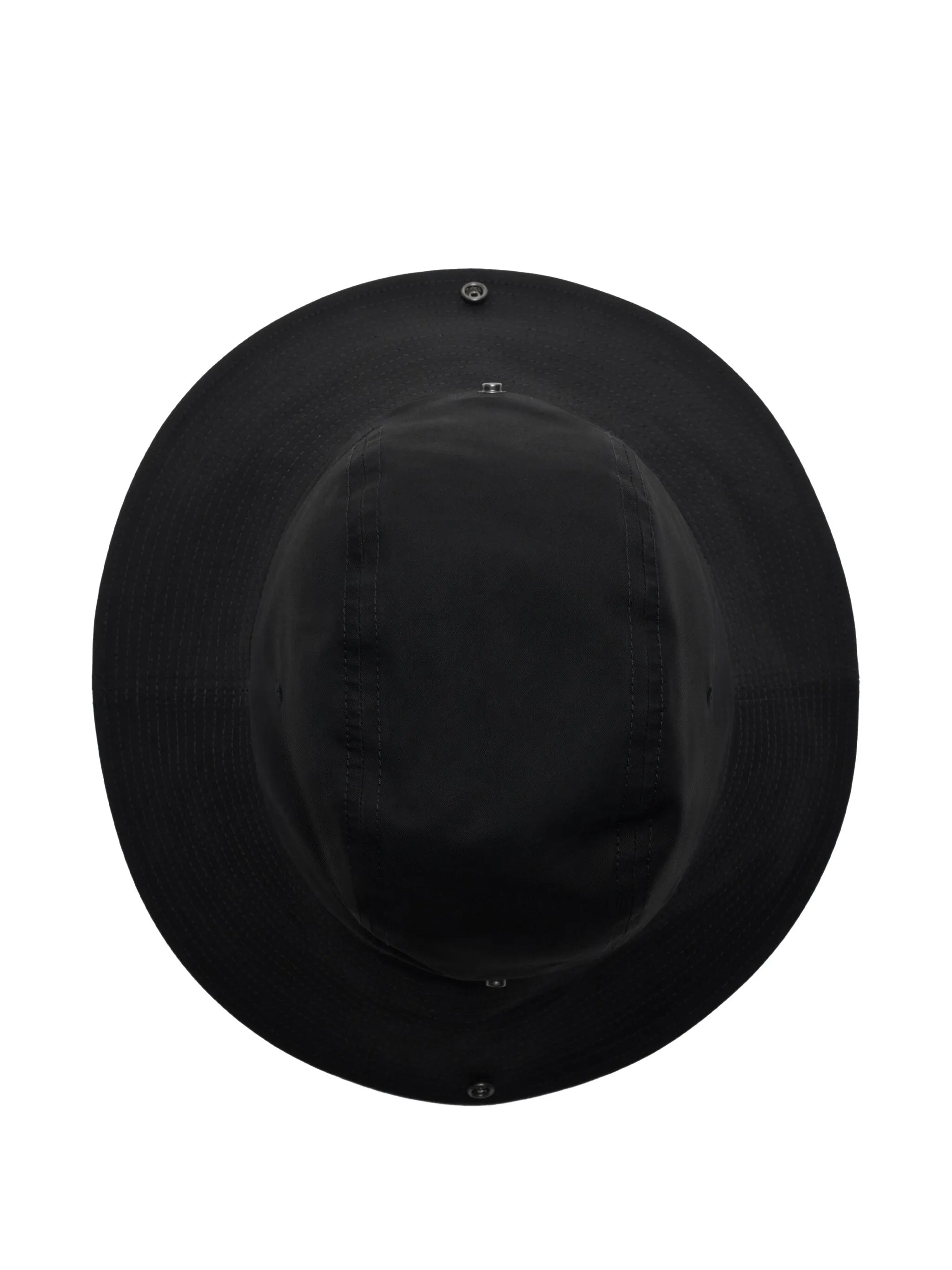 check brim gabardine hat