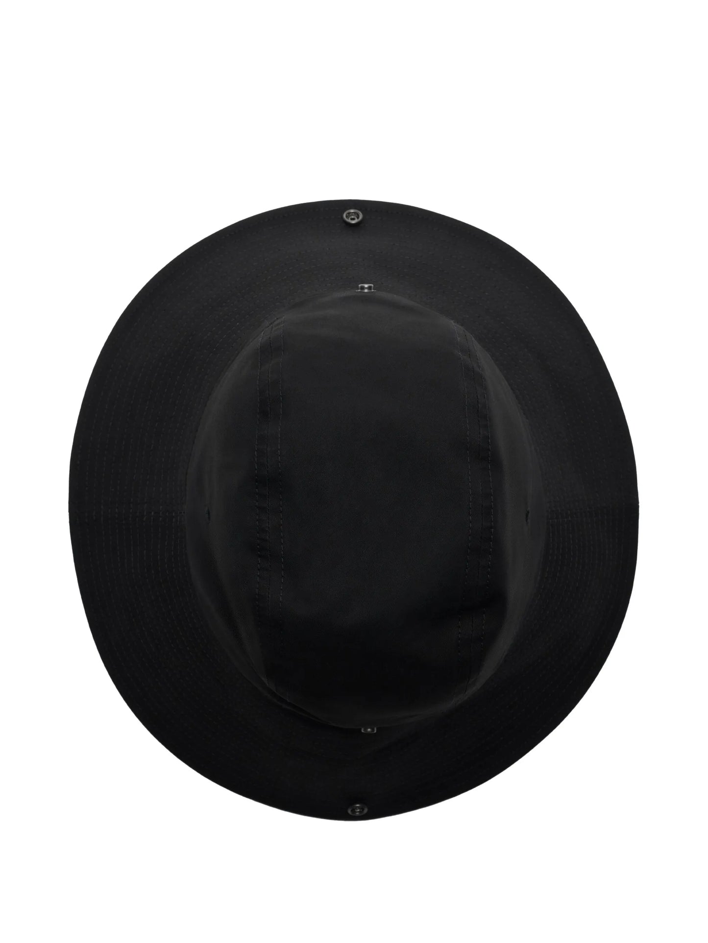 check brim gabardine hat
