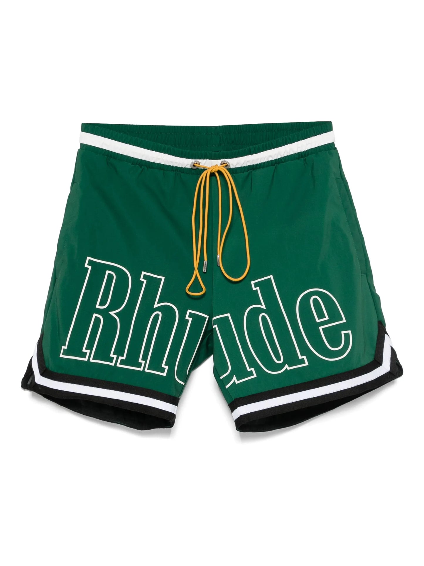 logo swim shorts