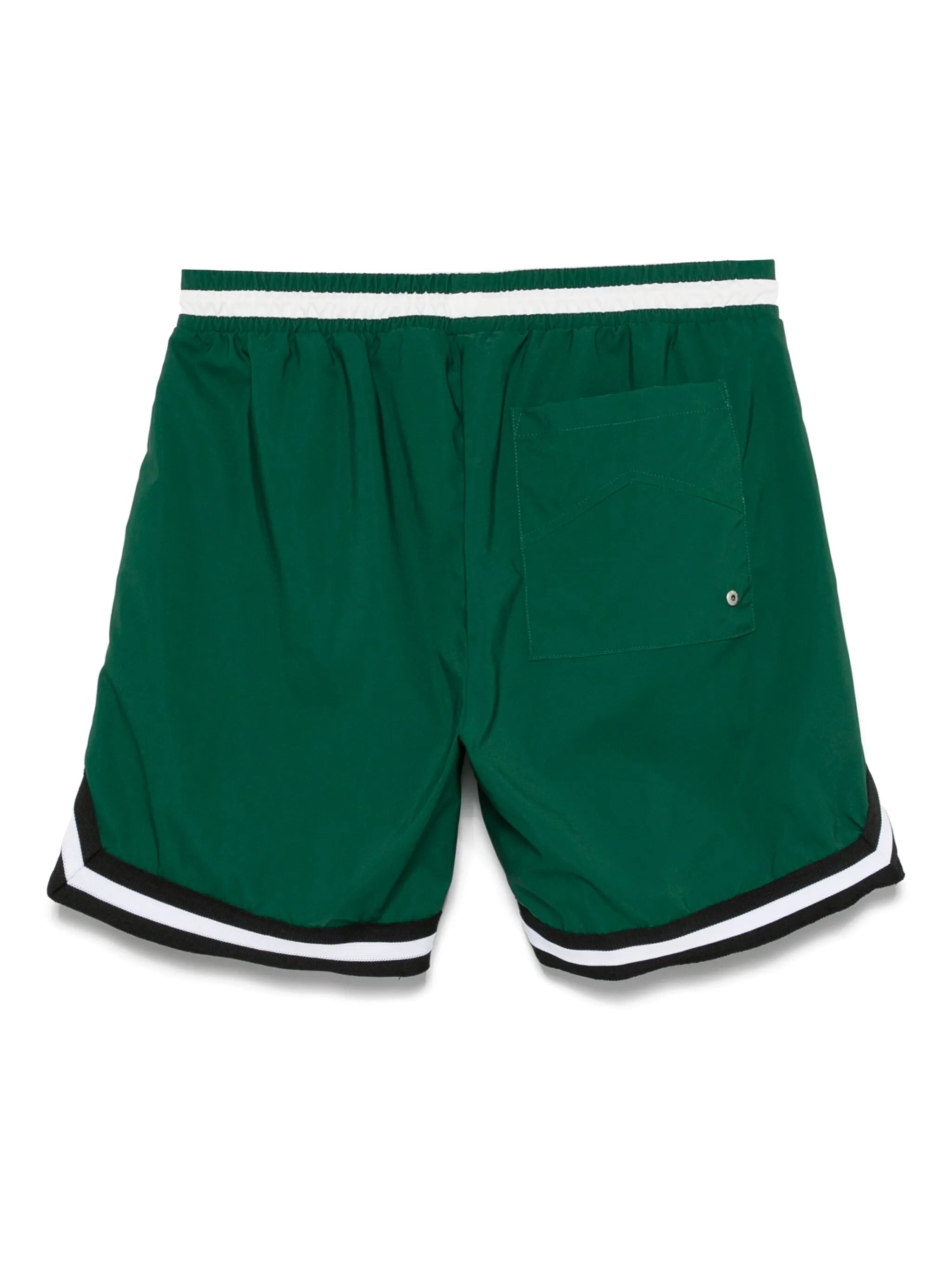 logo swim shorts