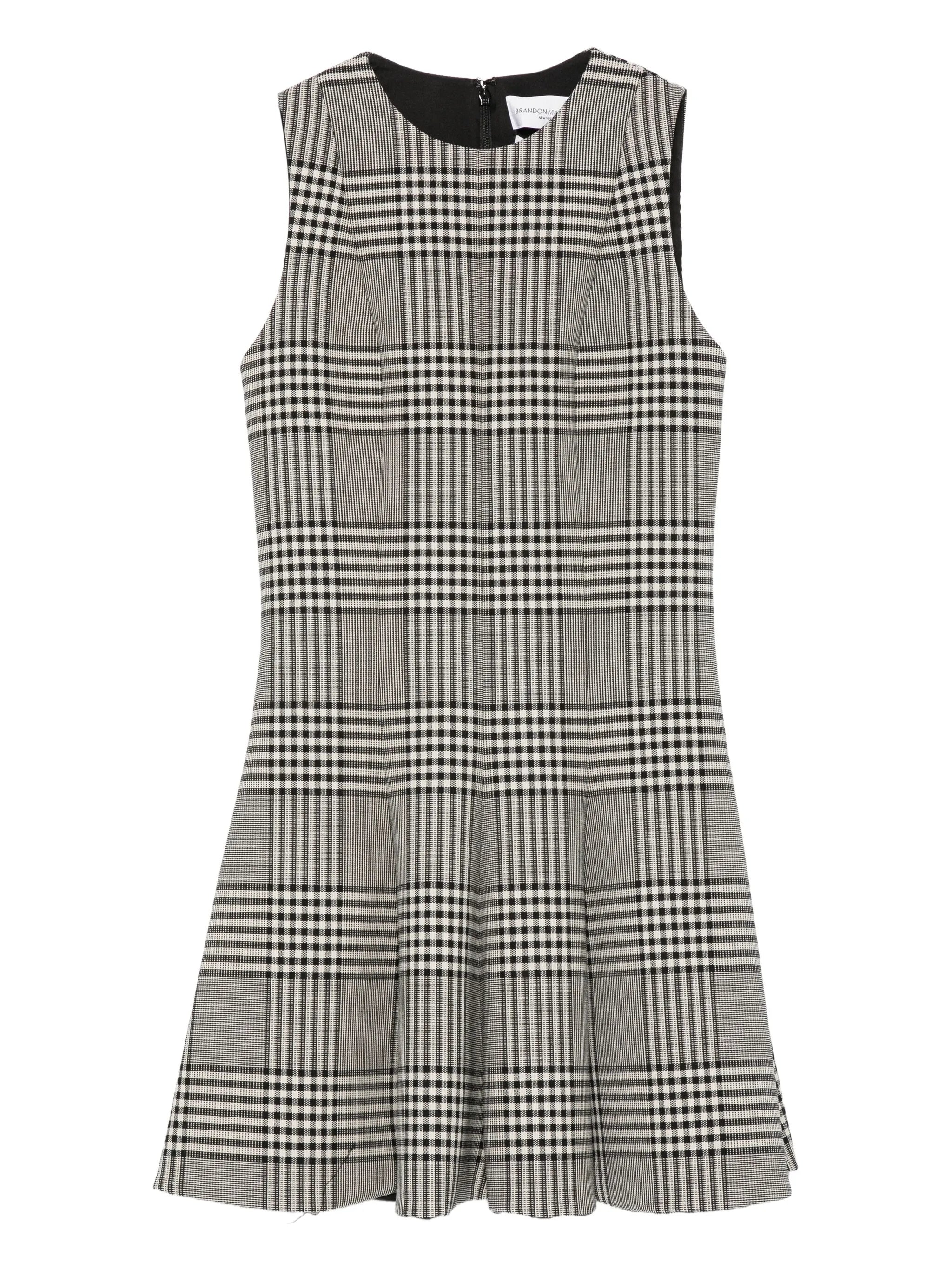 The Sophie checked mini dress