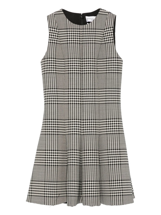 The Sophie checked mini dress