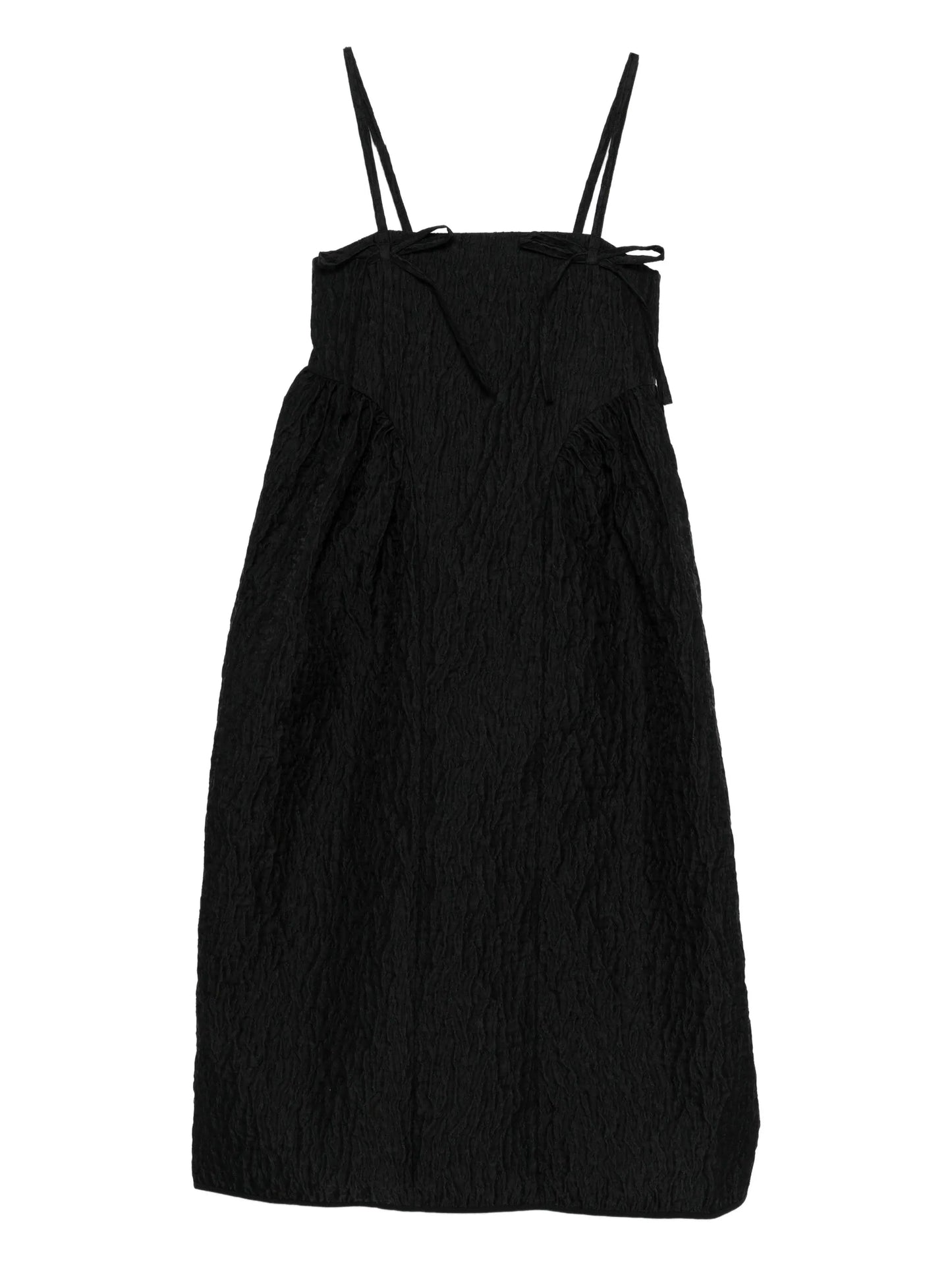 Ambra bow-detail midi dress
