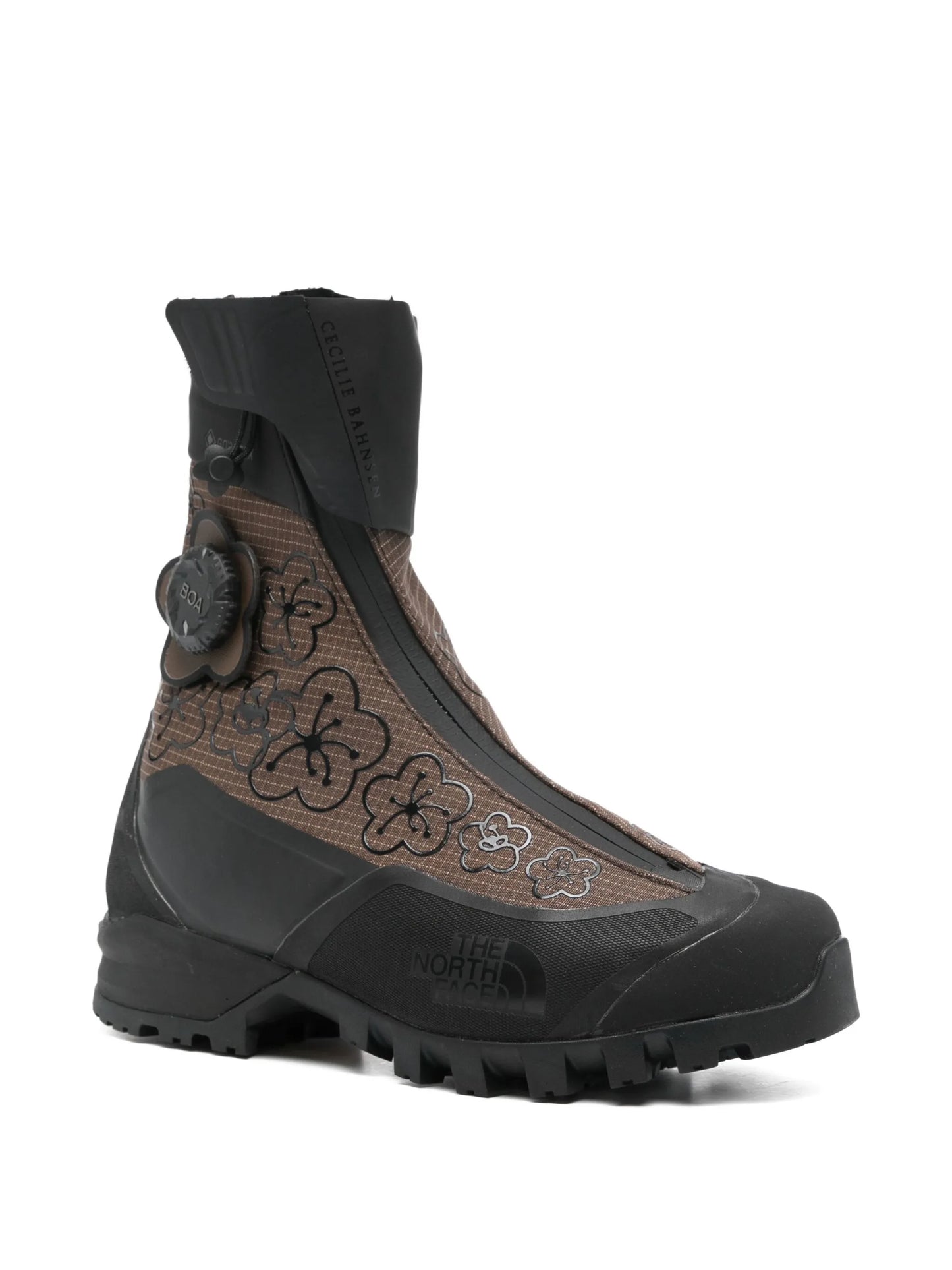 x The North Face 45mm floral verto ankle boots