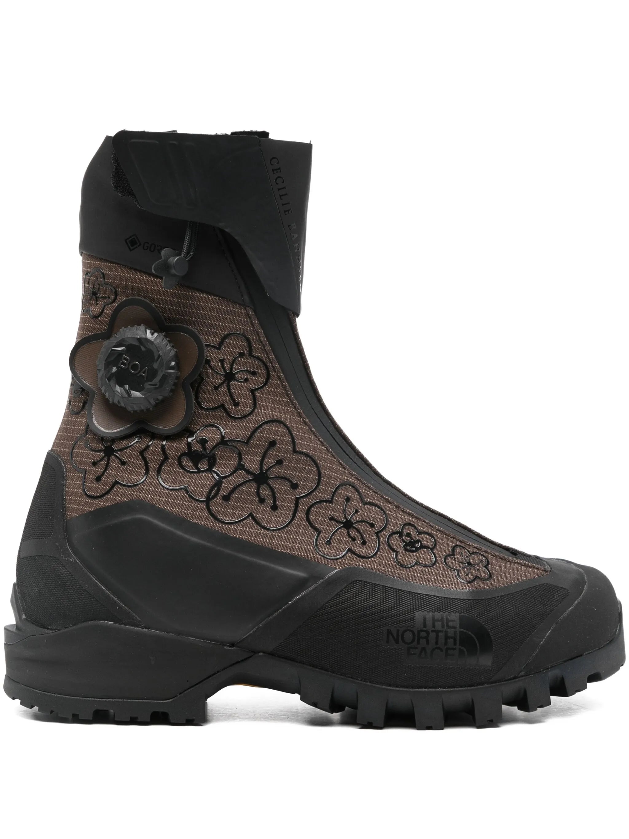 x The North Face 45mm floral verto ankle boots