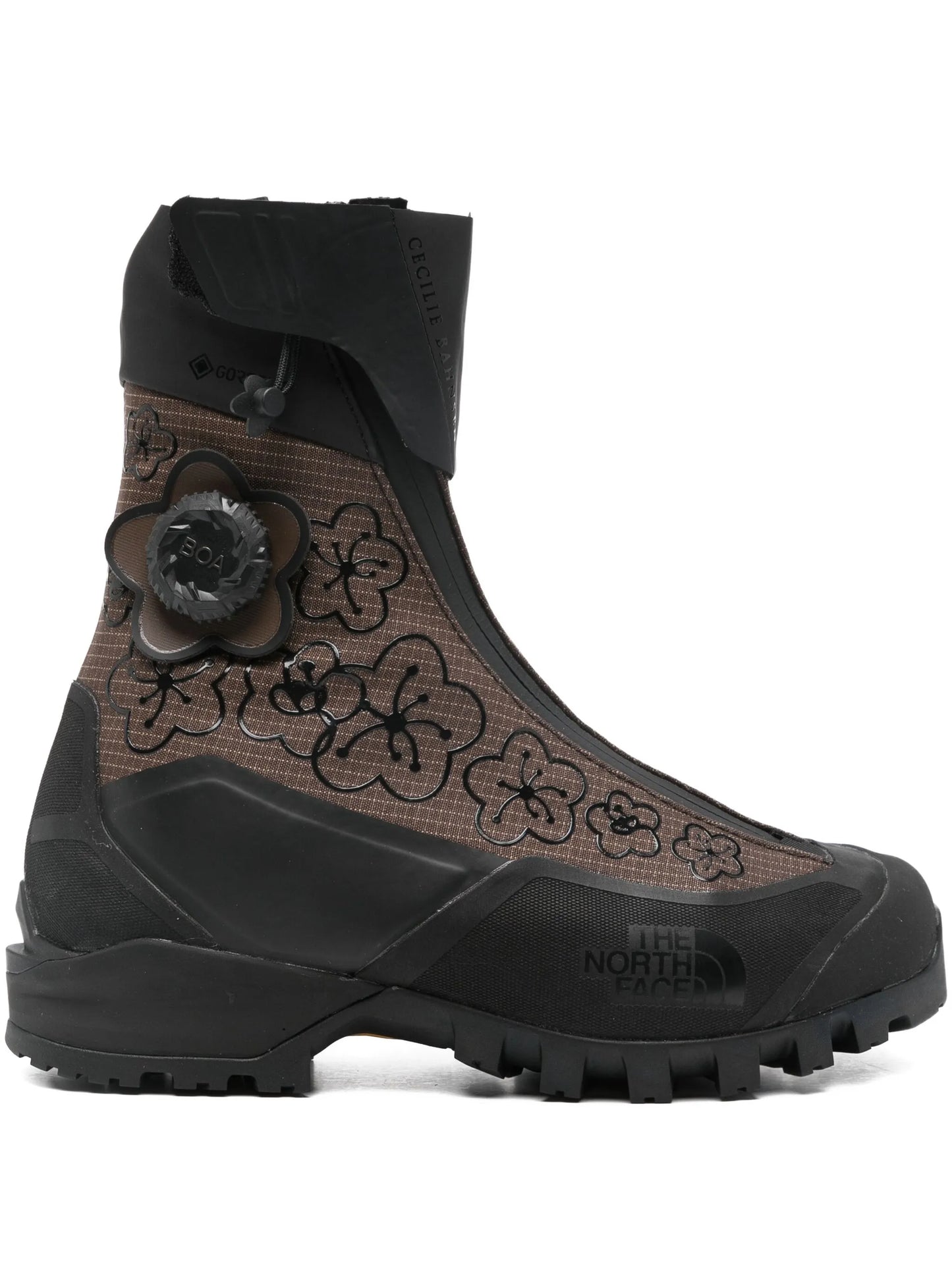x The North Face 45mm floral verto ankle boots
