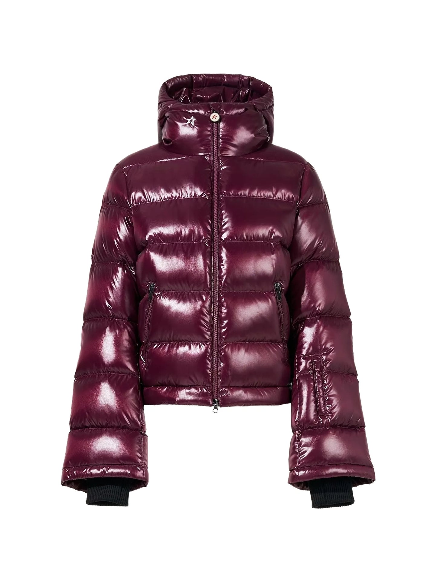 zip-up ski jacket