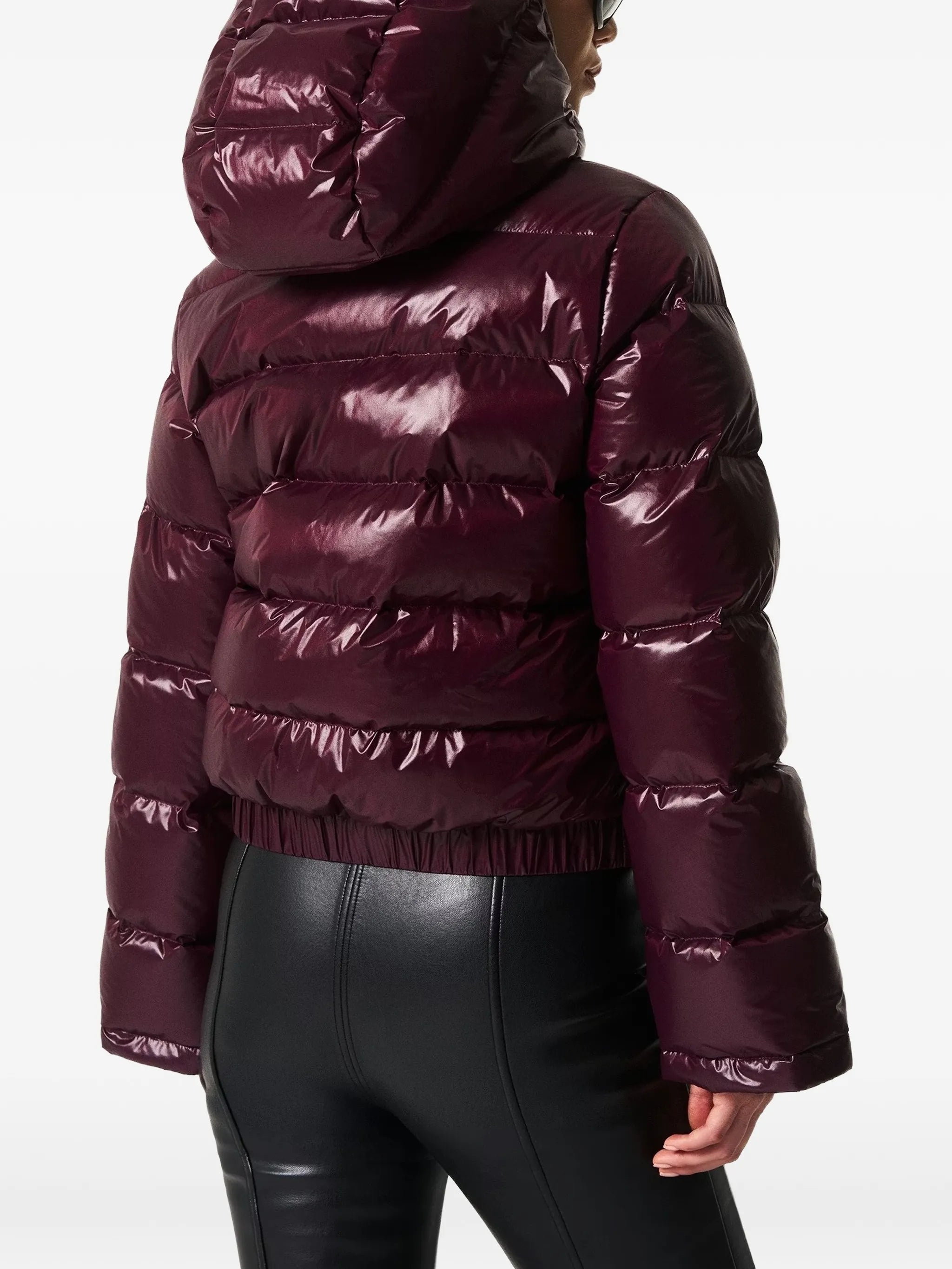 zip-up ski jacket