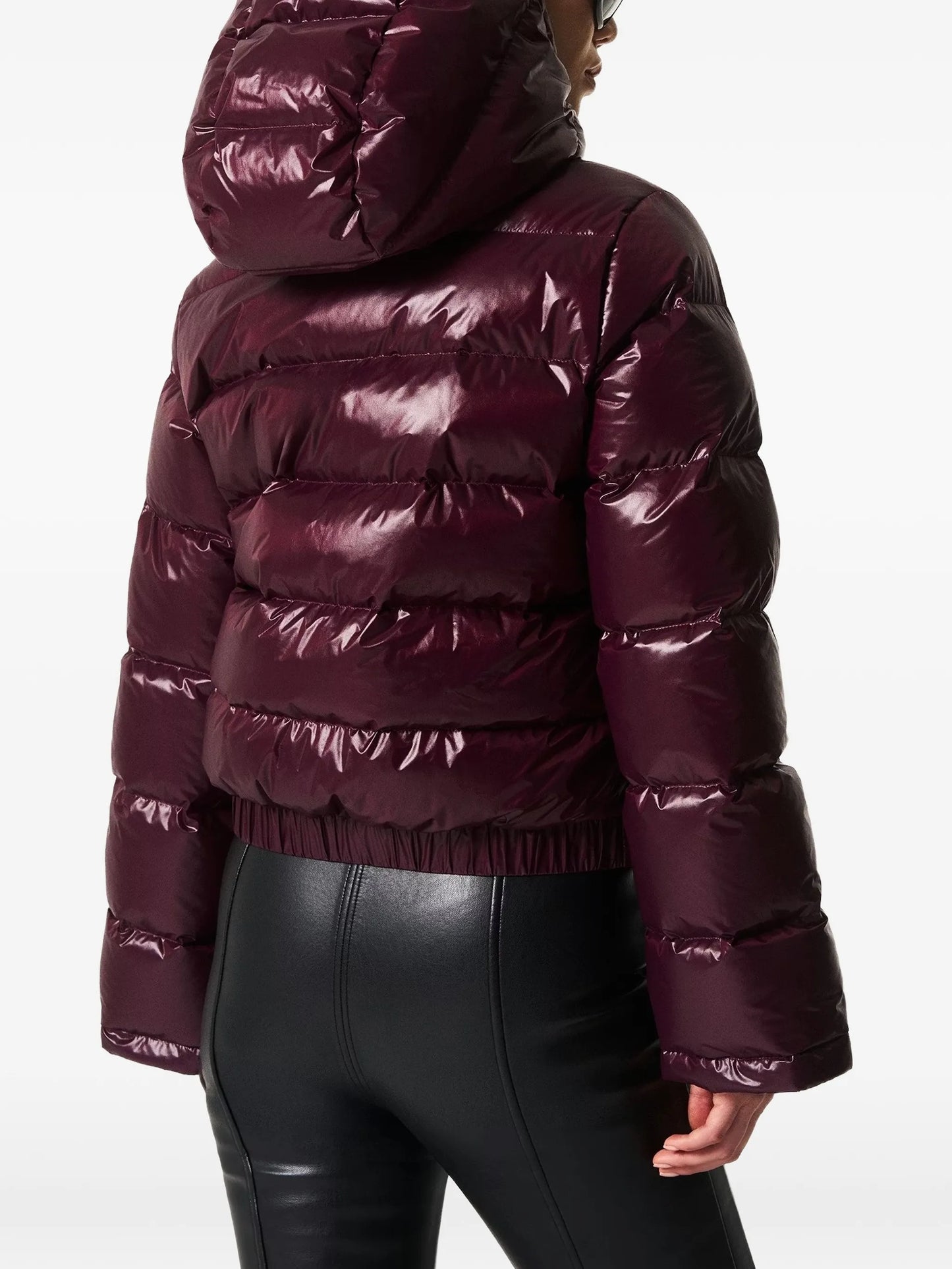 zip-up ski jacket