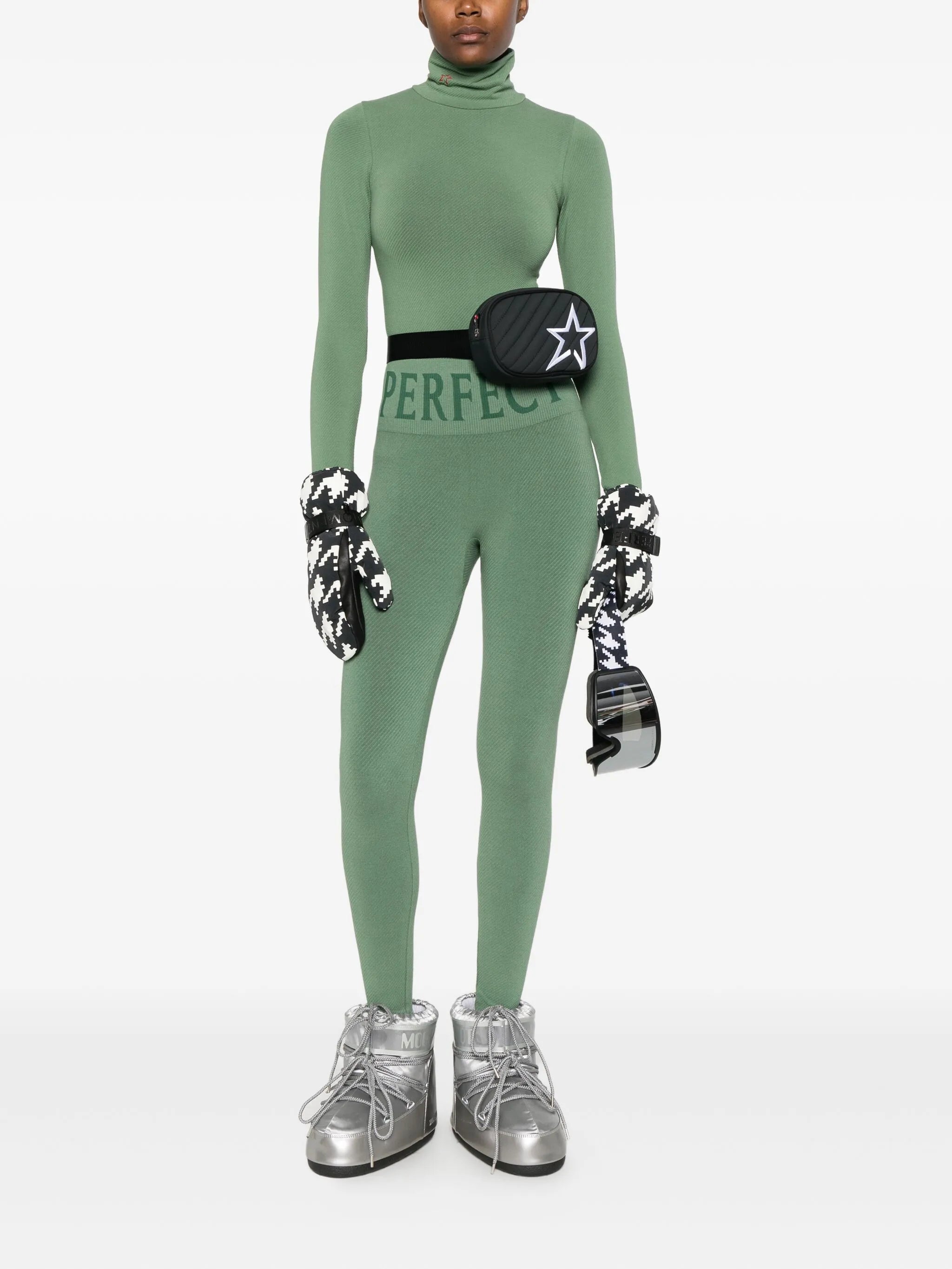 logo-waistband leggings