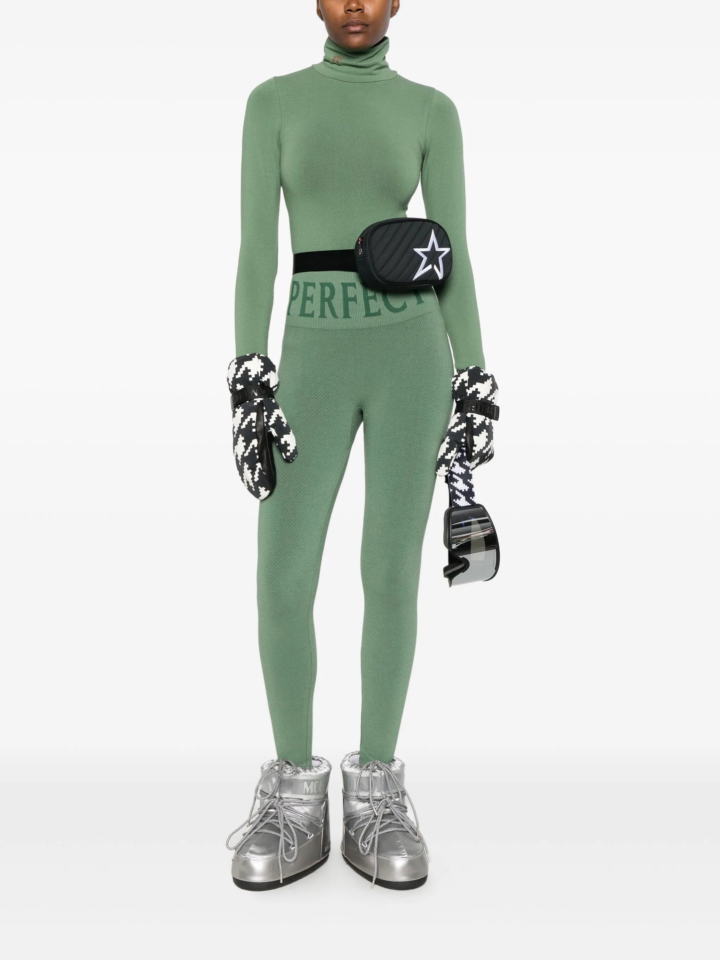 logo-waistband leggings