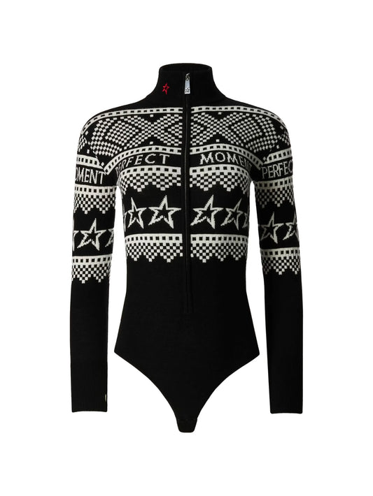 intarsia bodysuit