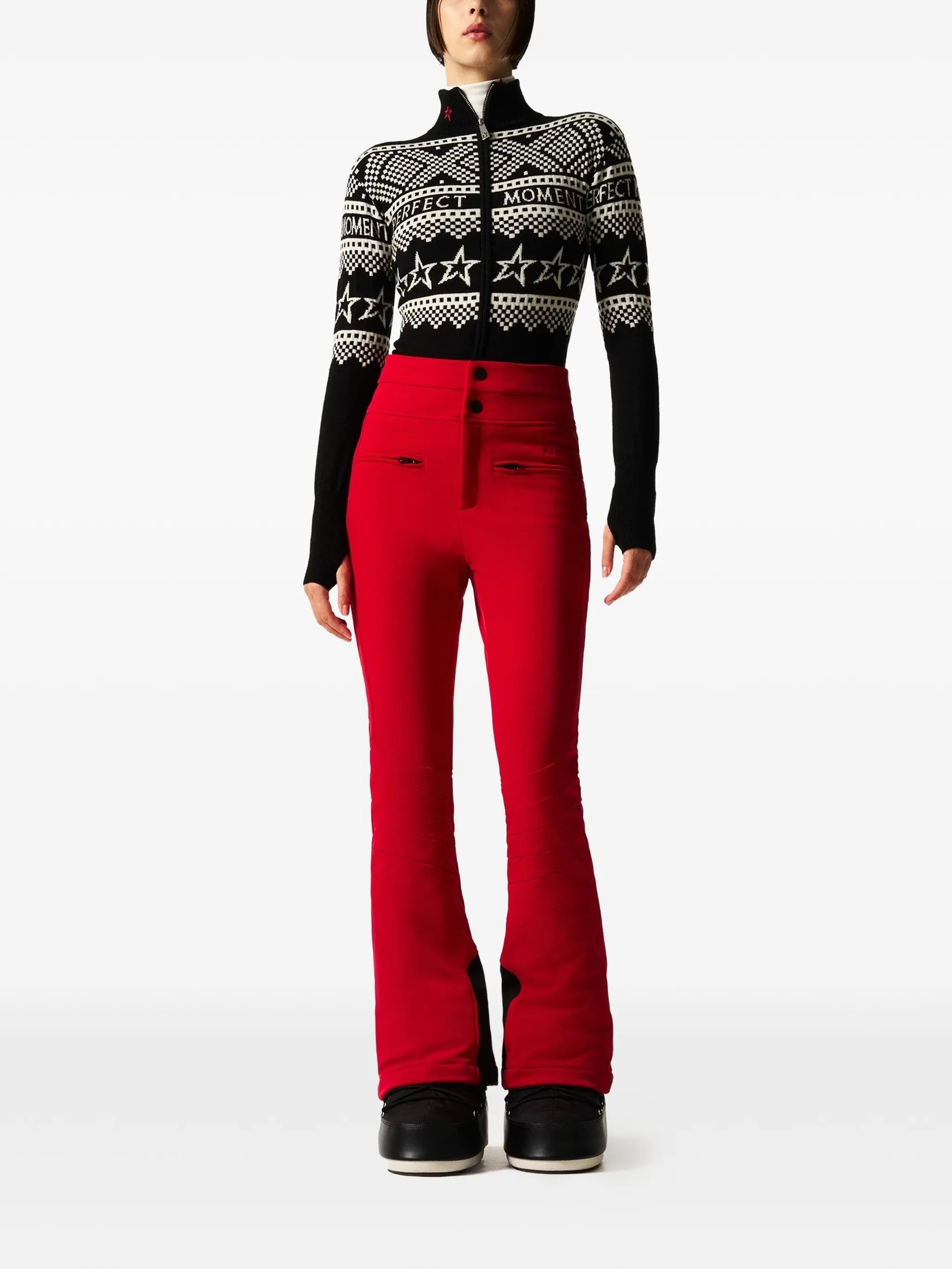 intarsia bodysuit
