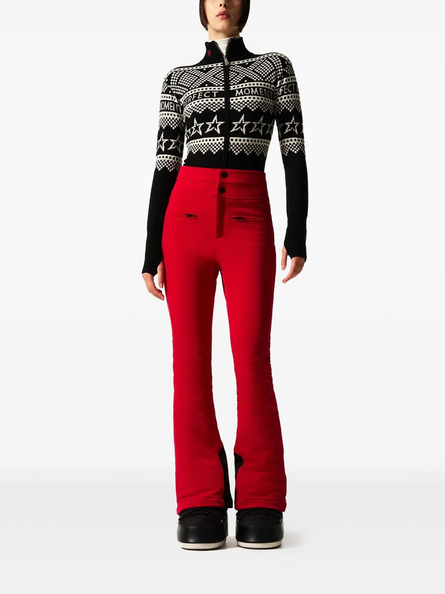 intarsia bodysuit