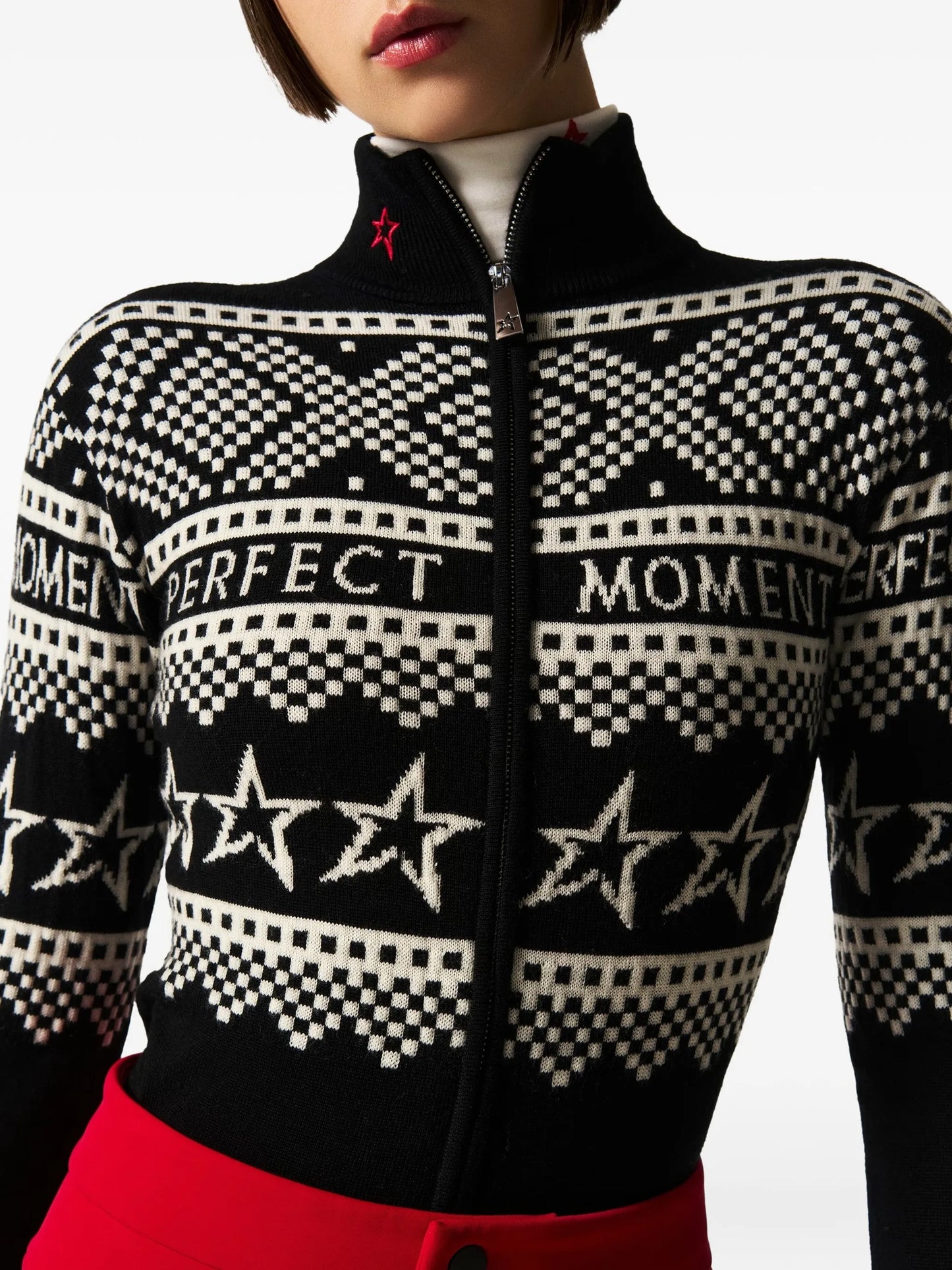 intarsia bodysuit