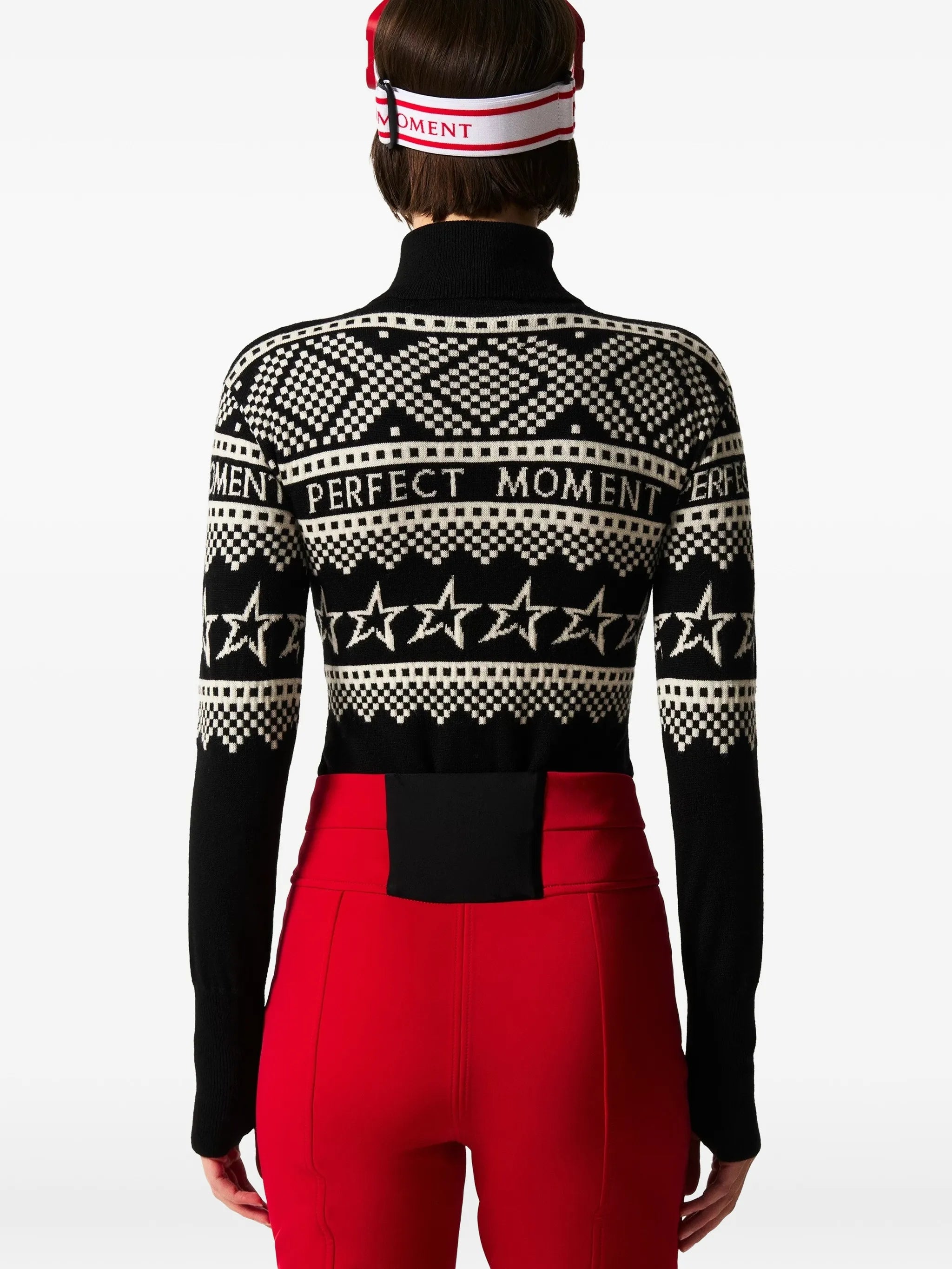 intarsia bodysuit