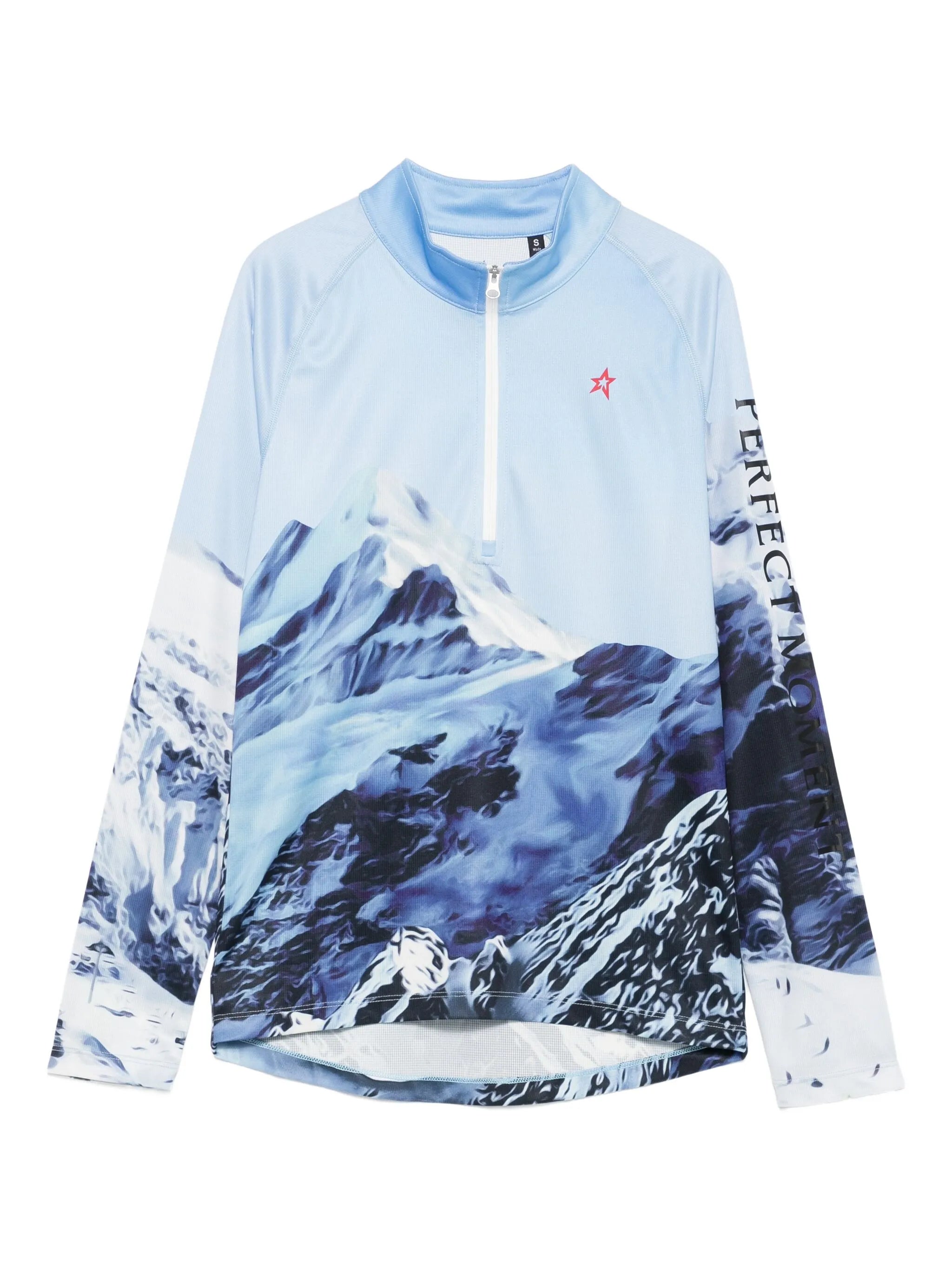 mountain-print top