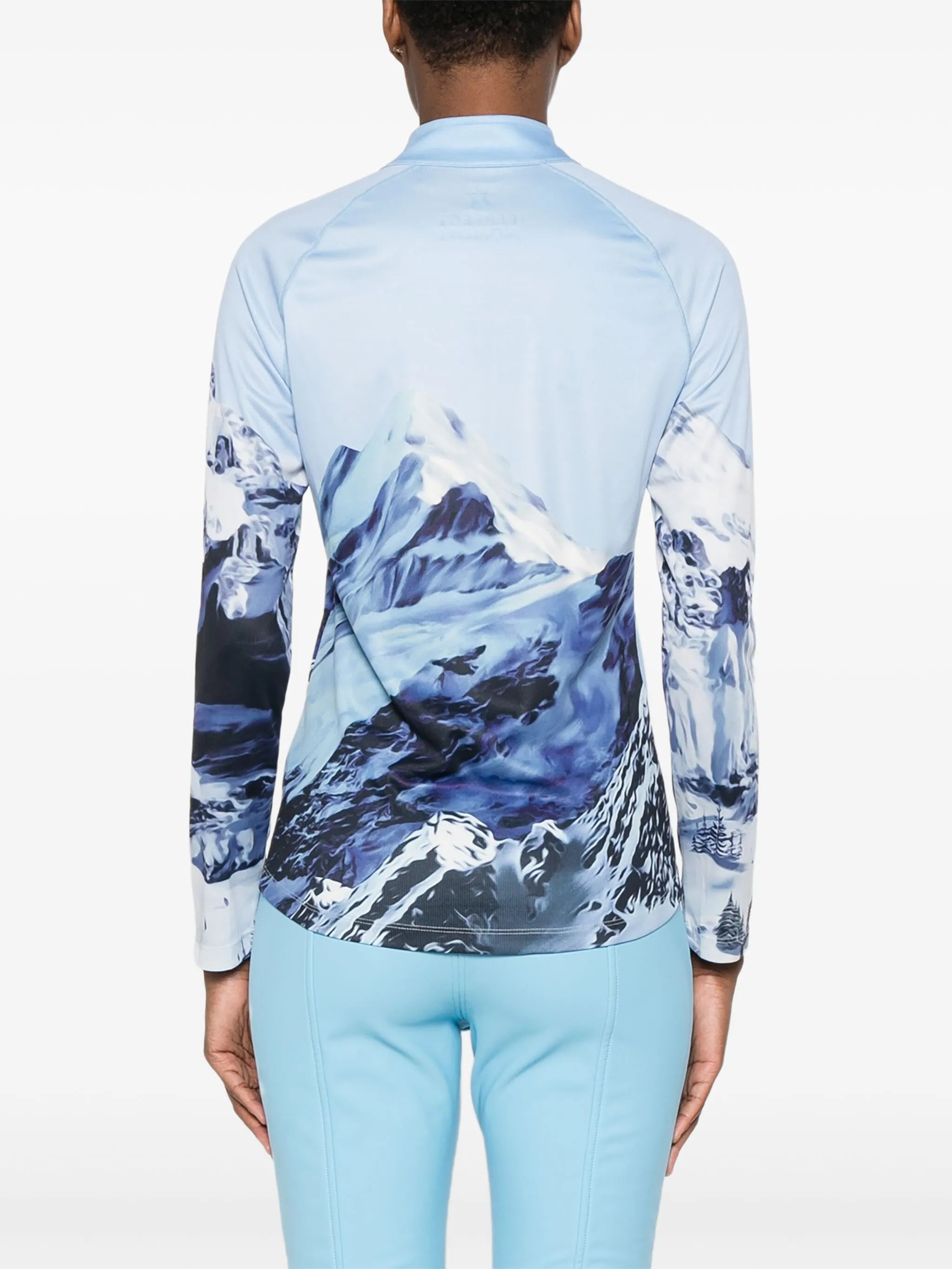 mountain-print top