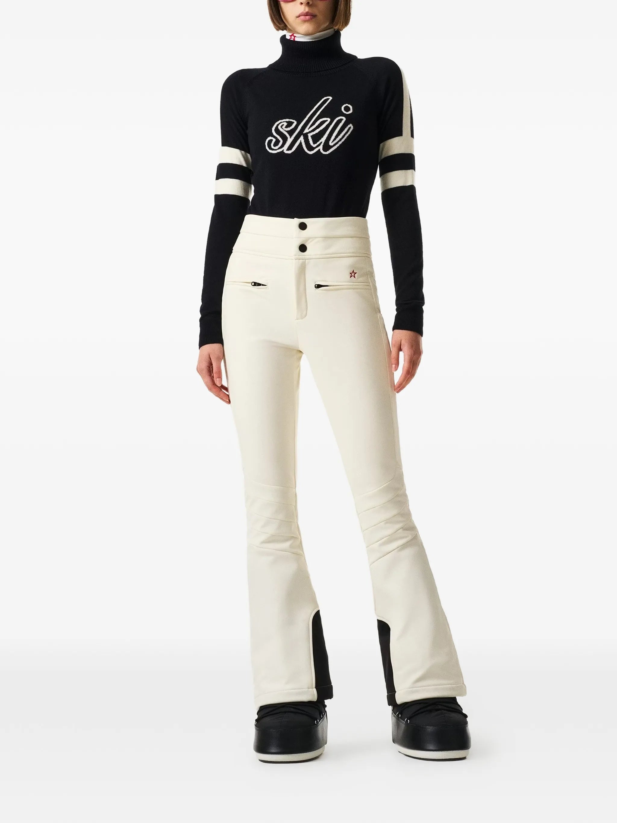 Aurora high-waisted ski trousers