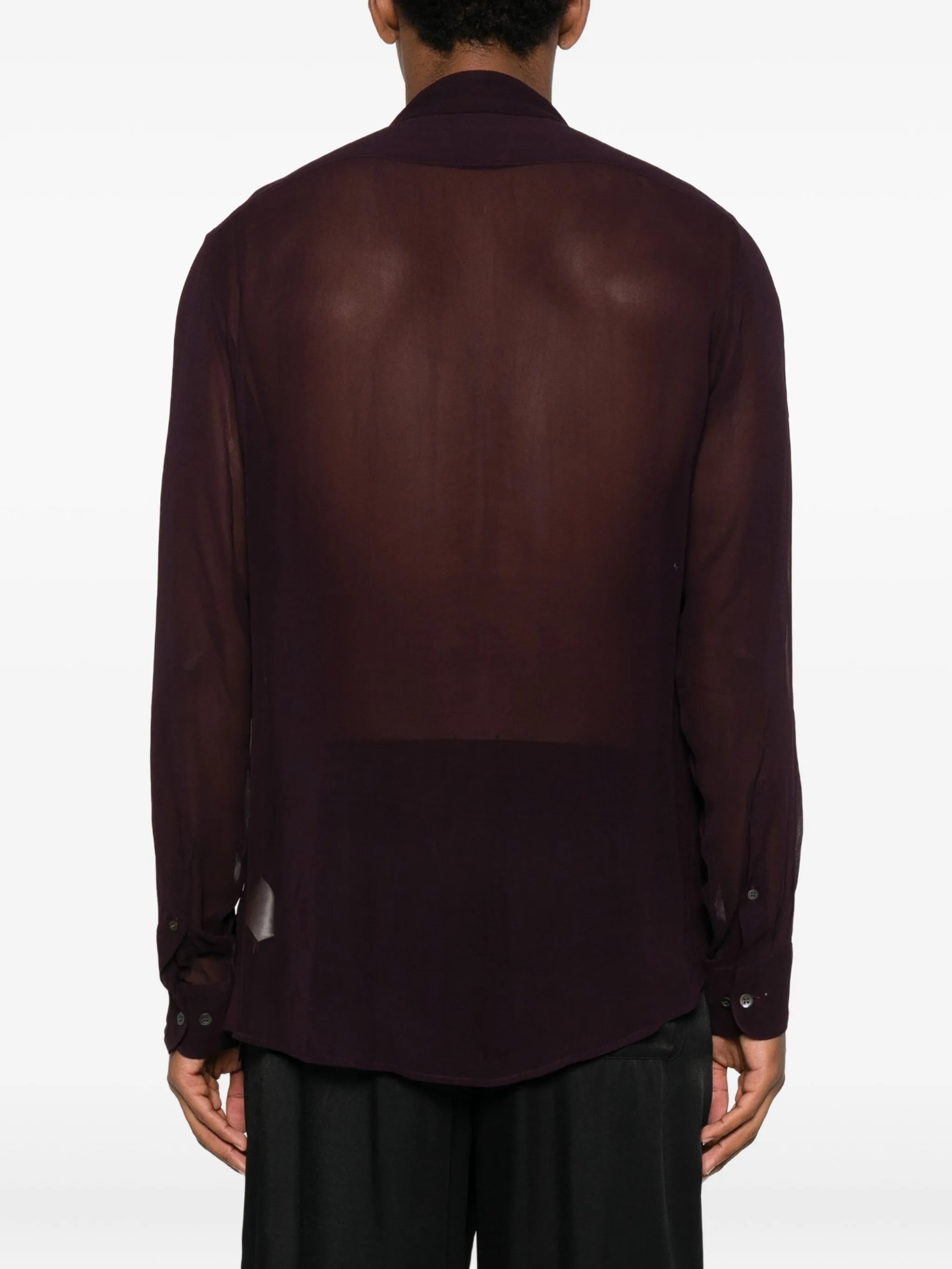 sequin-embellished shirt