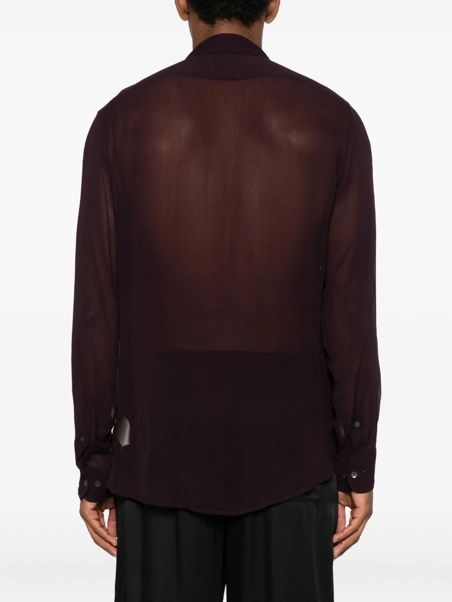 sequin-embellished shirt