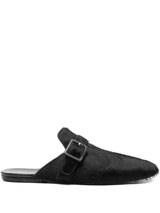 buckled mules