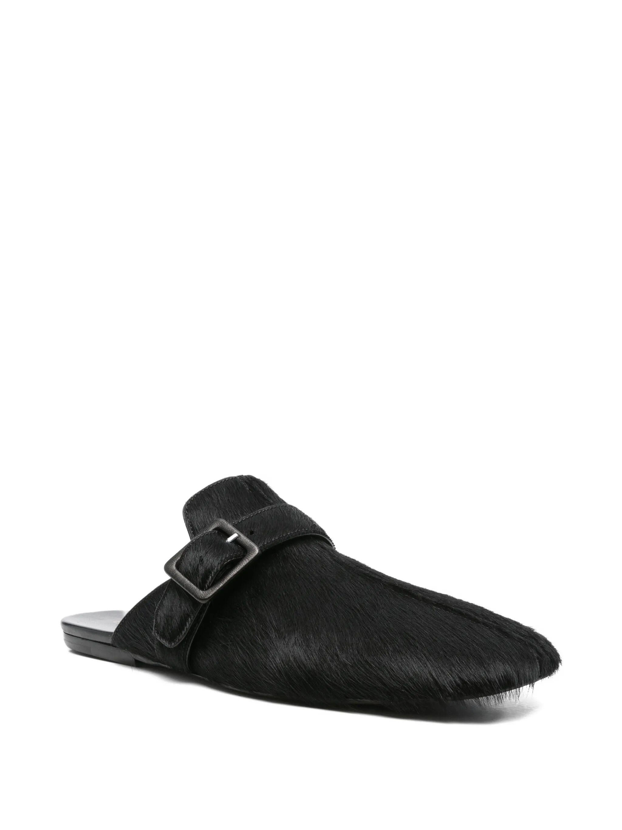 buckled mules