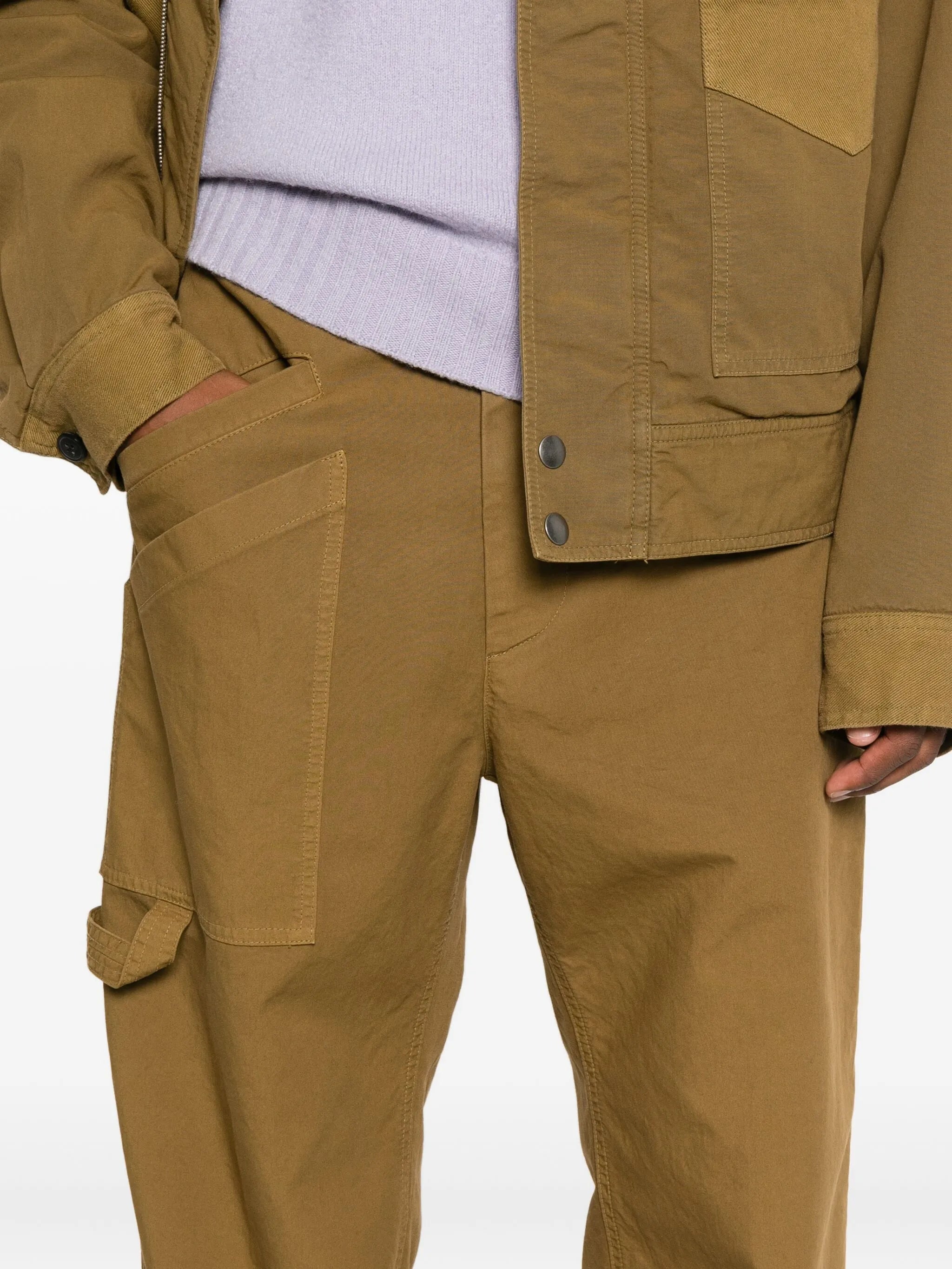 patch-pocket trousers