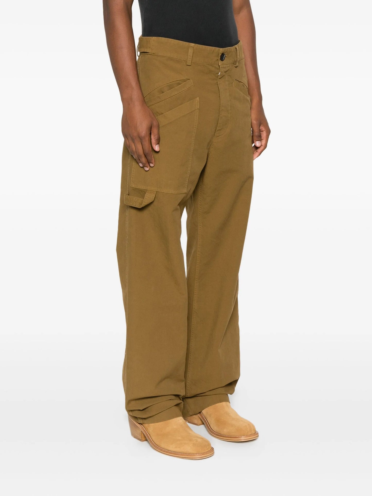 patch-pocket trousers