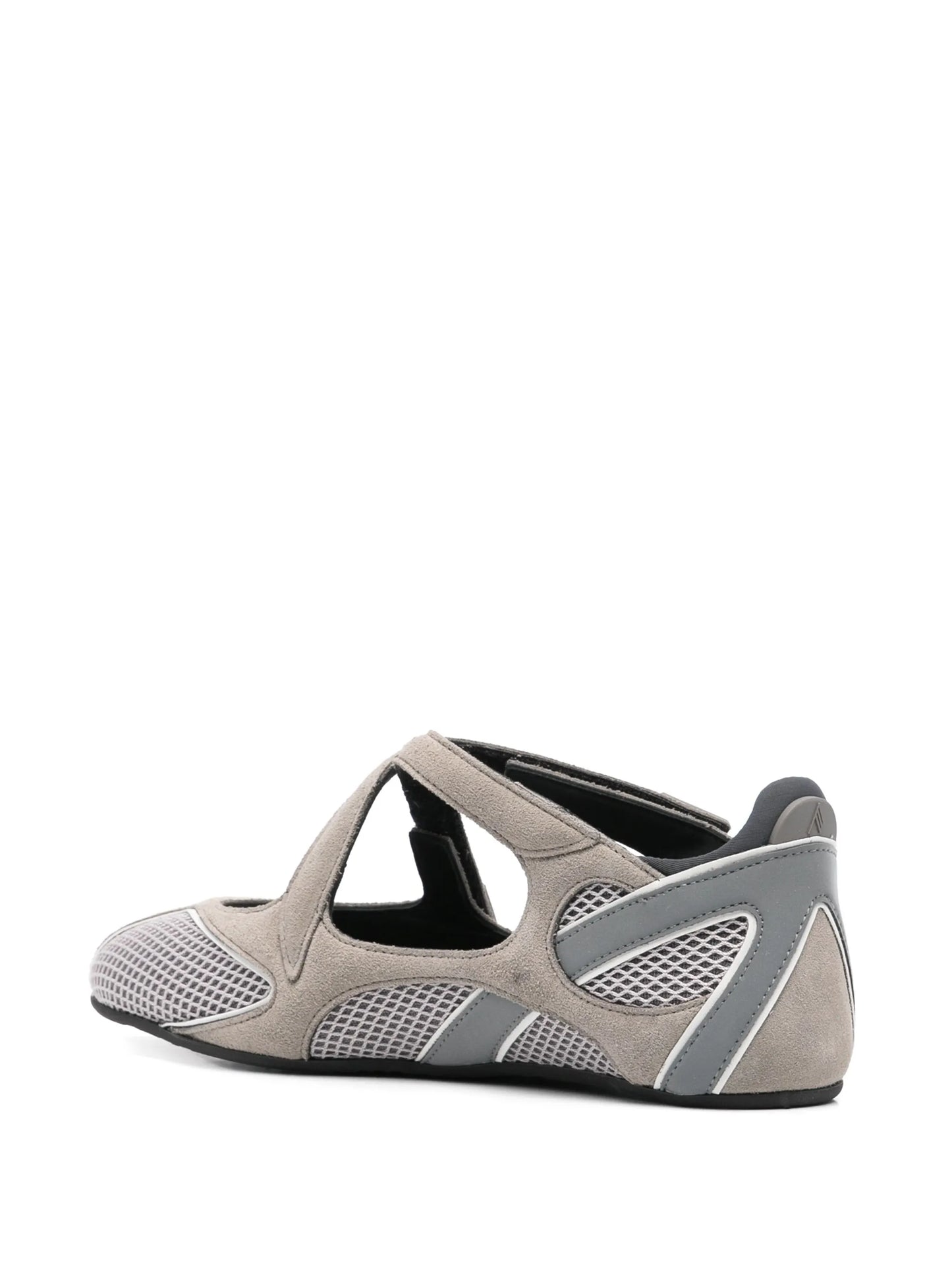 logo detail ballet flats