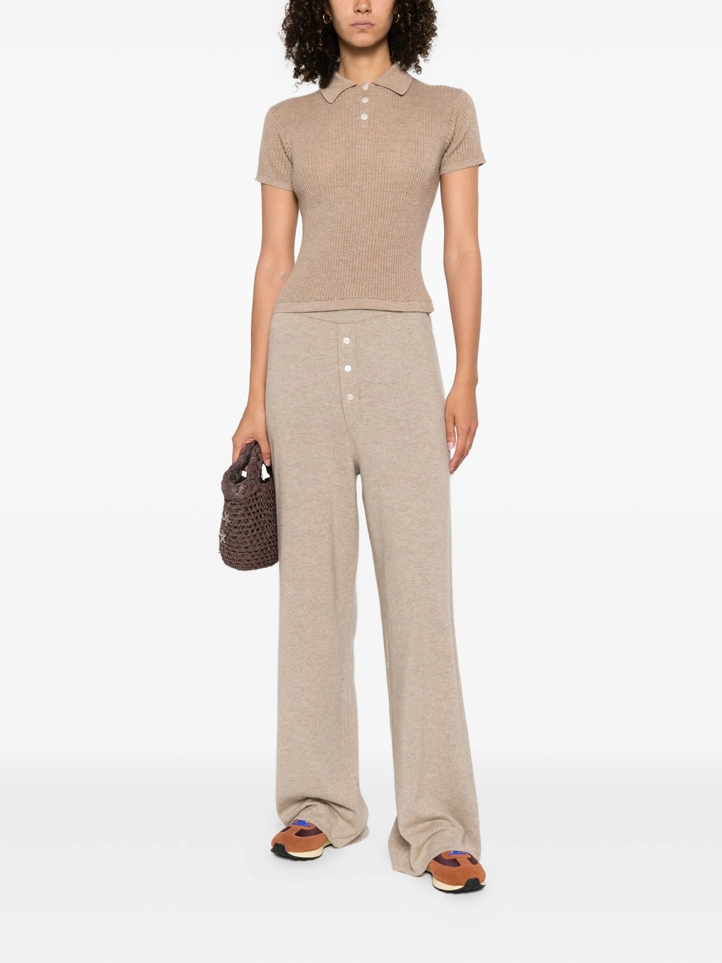 cashmere polo shirt