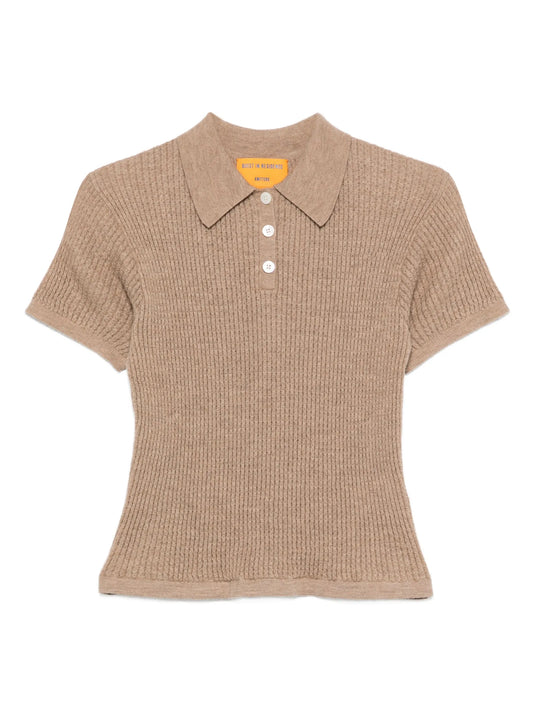 cashmere polo shirt