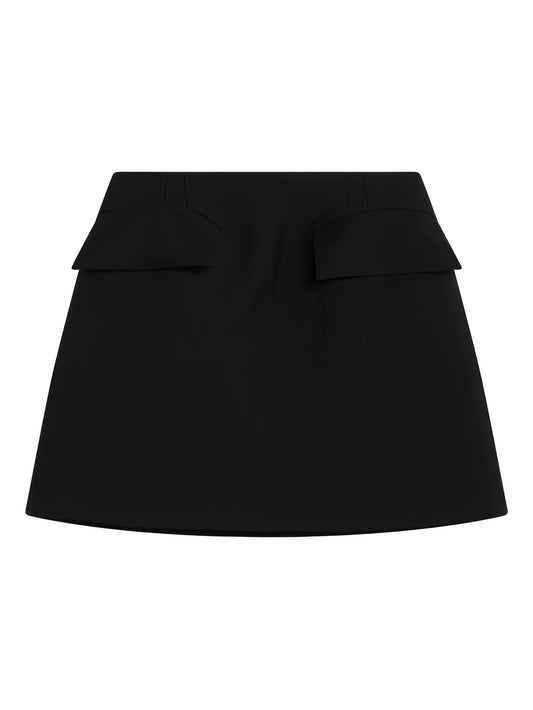 pocket-detail mini skirt