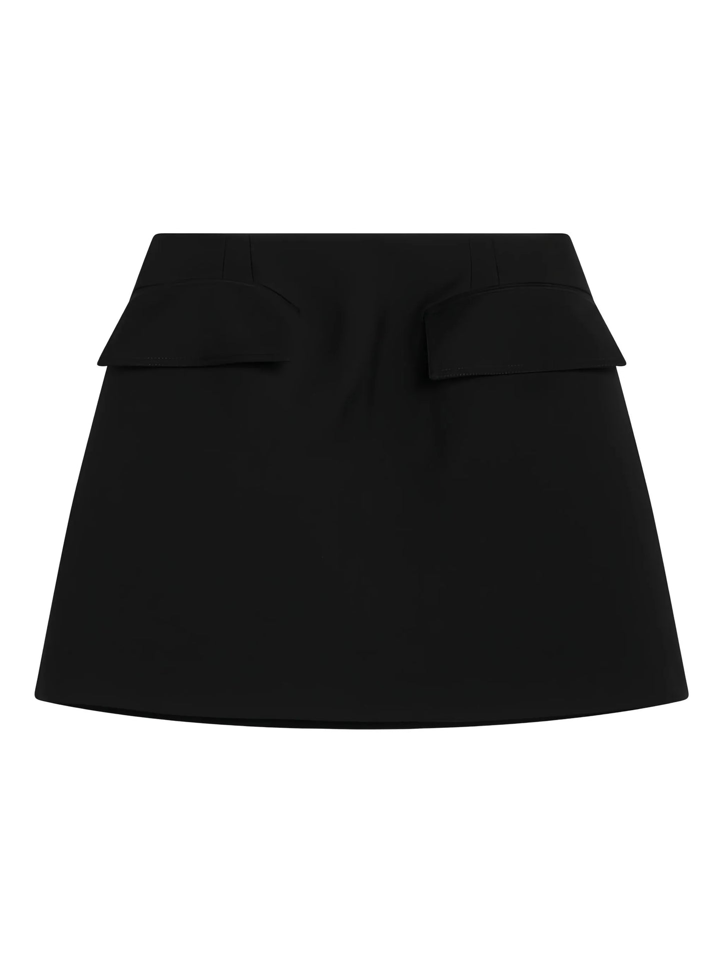 pocket-detail mini skirt