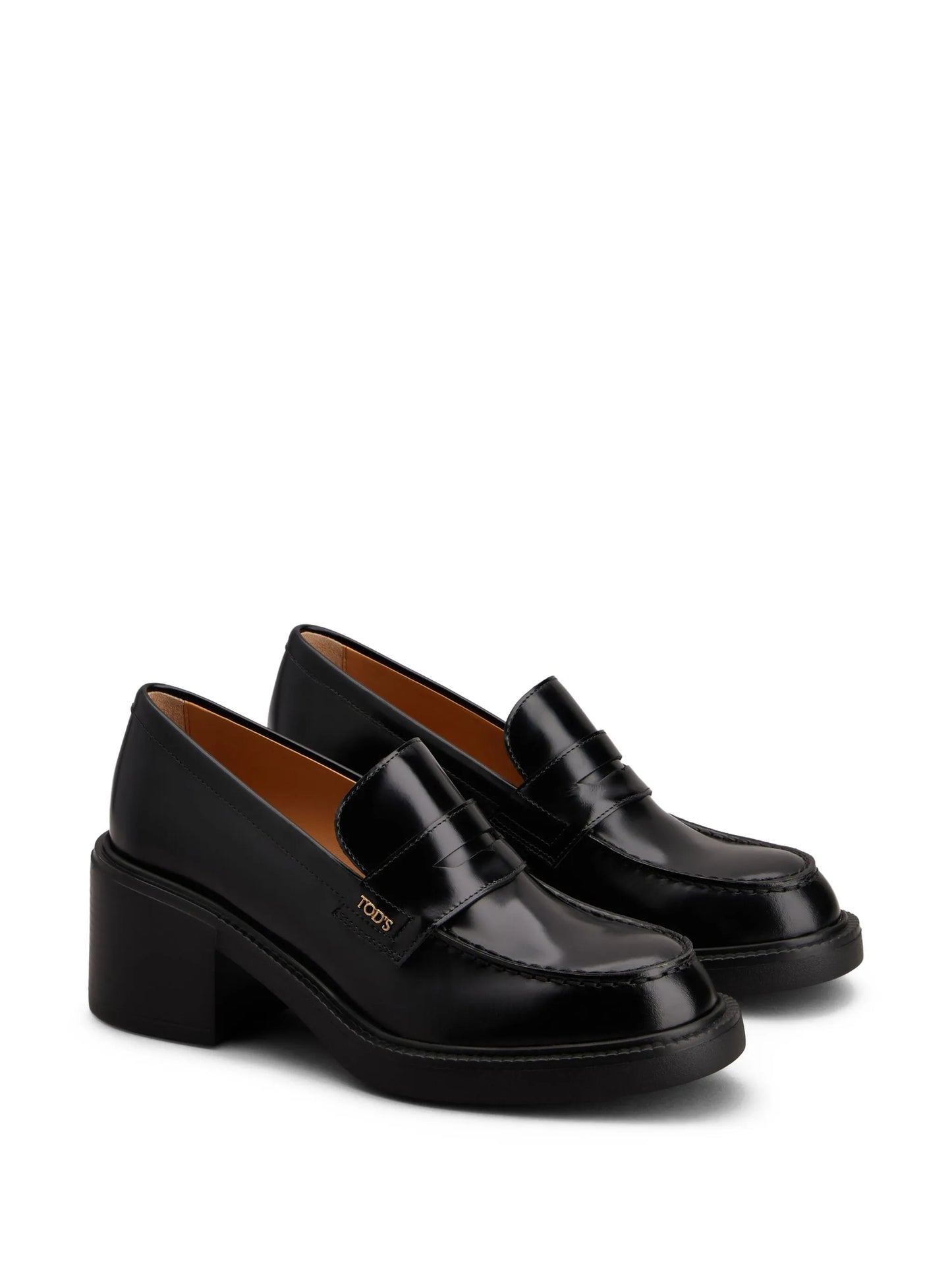 60mm leather loafers