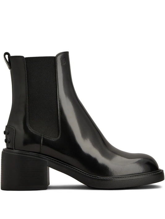 60mm leather Chelsea boots