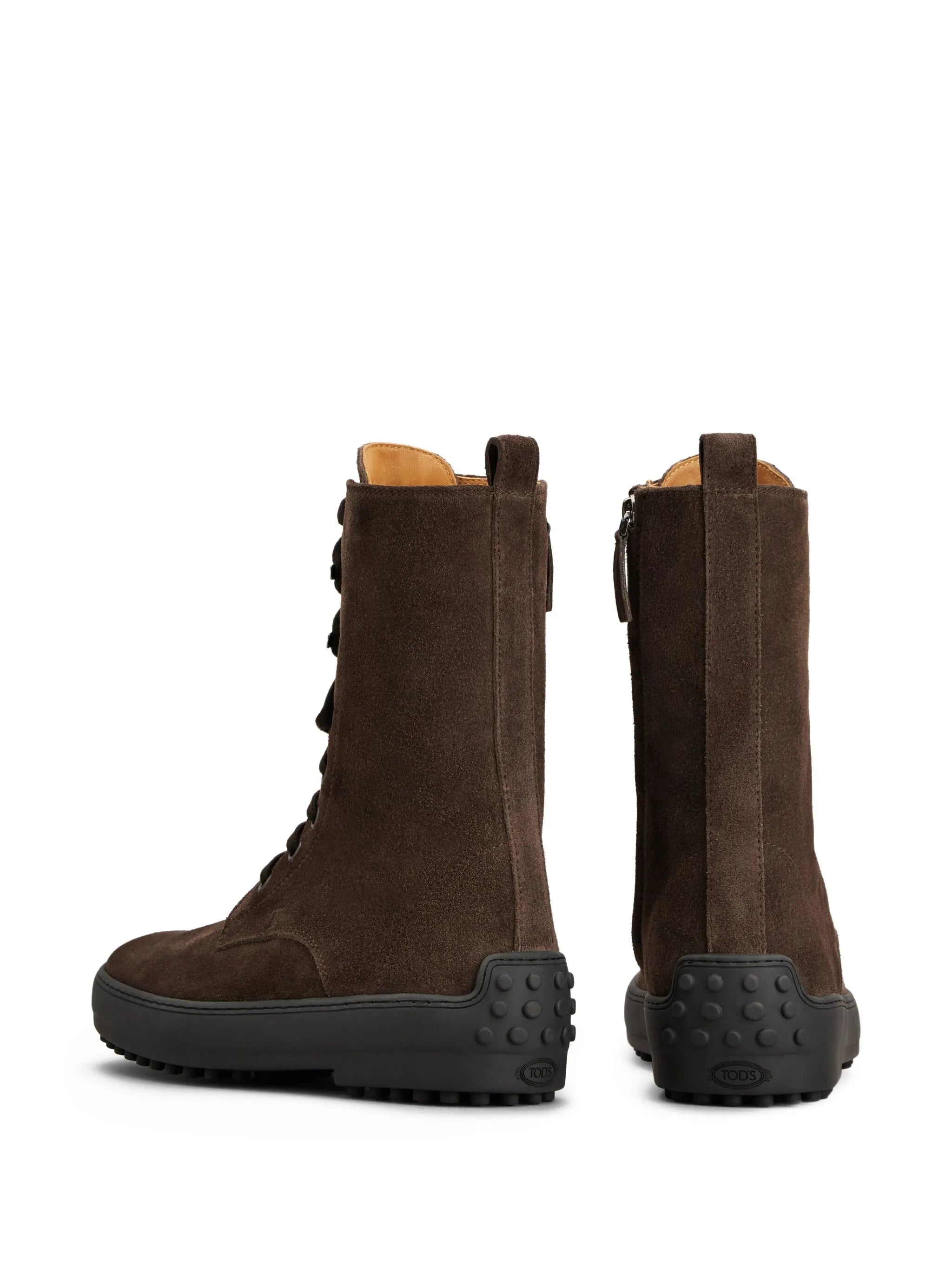 Winter Gommino suede ankle boots