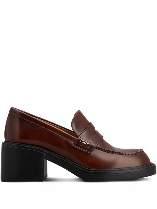 60mm leather loafers