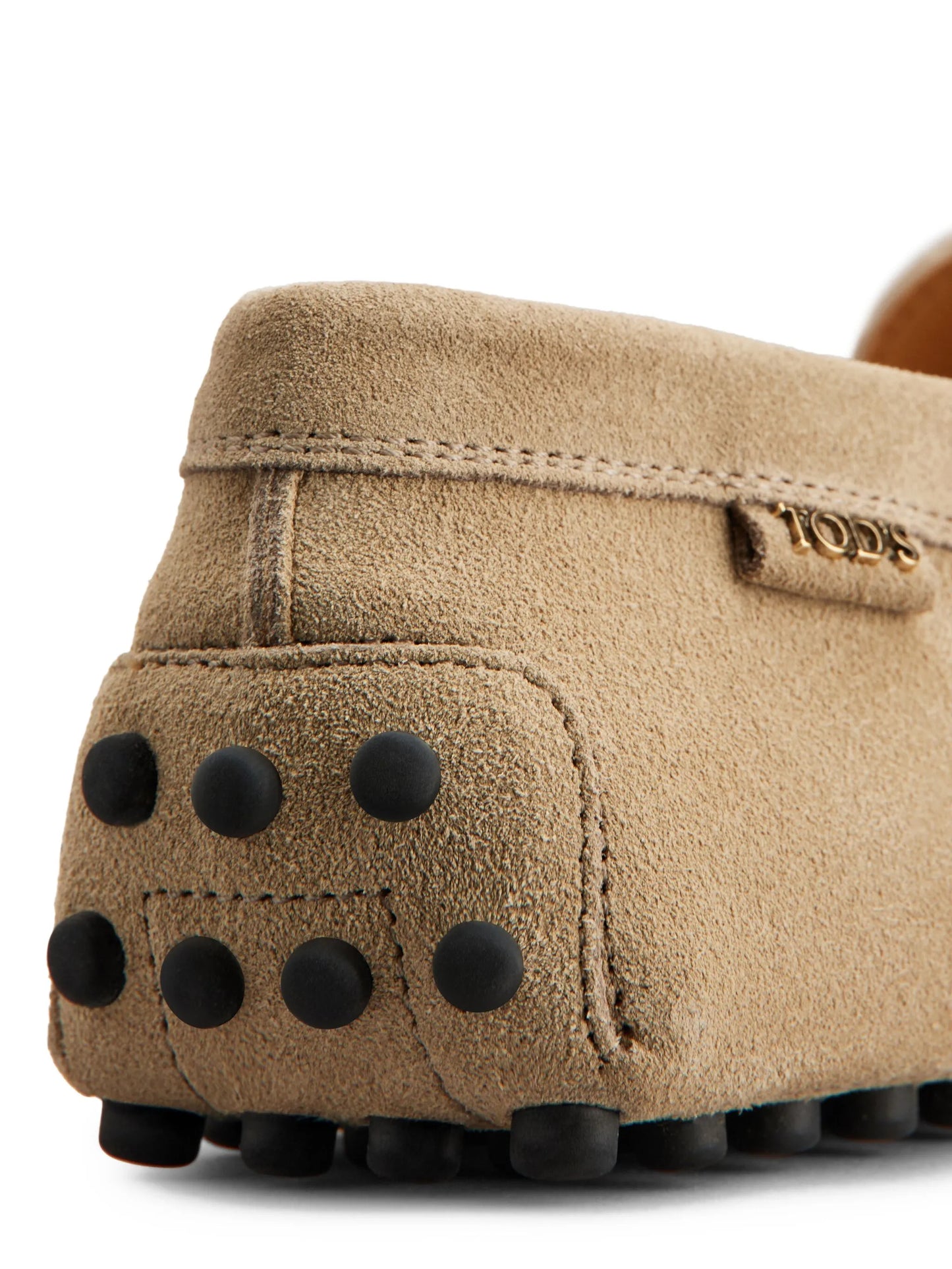 Gommino suede ballet flats