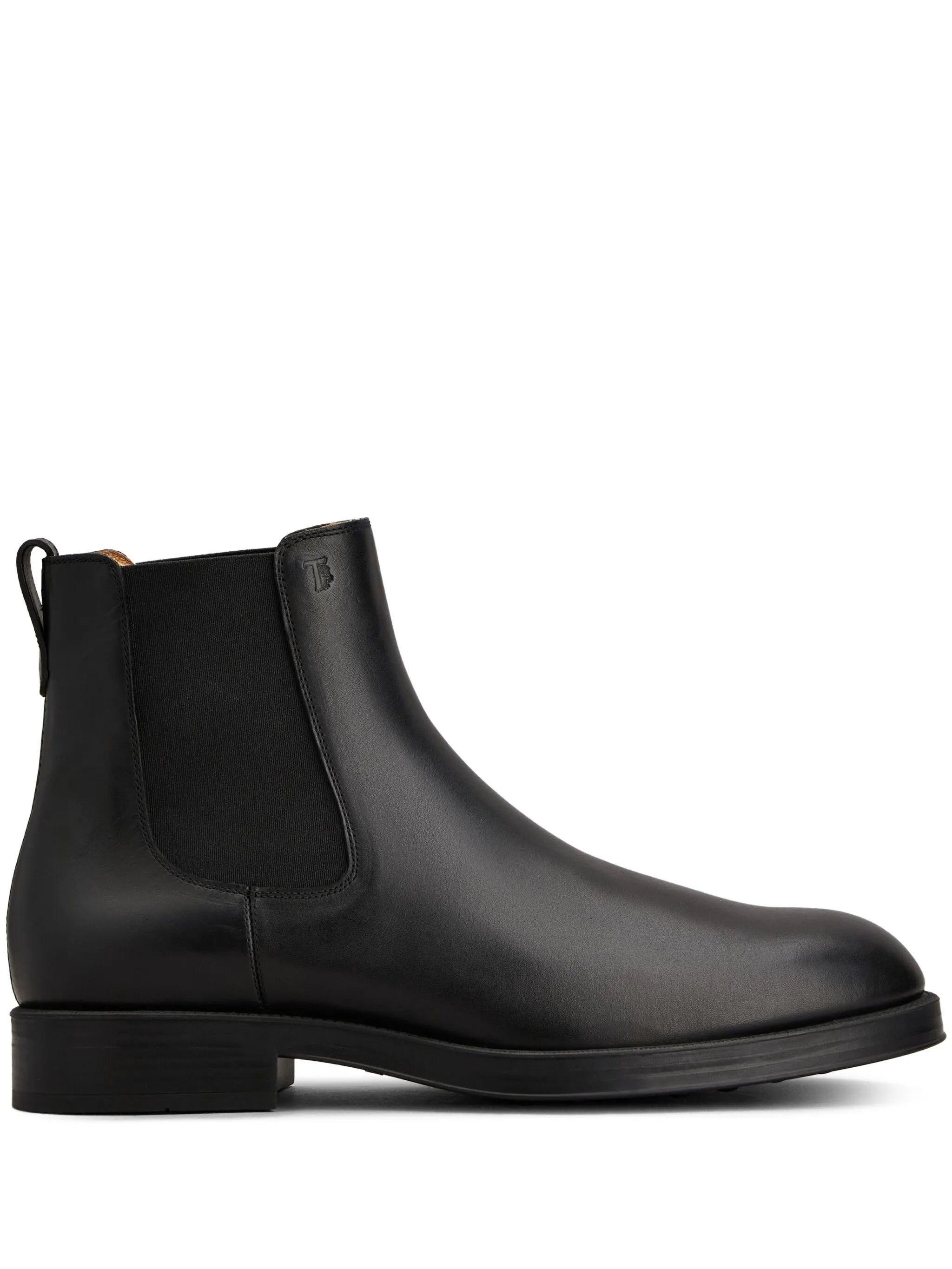 leather Chelsea boots
