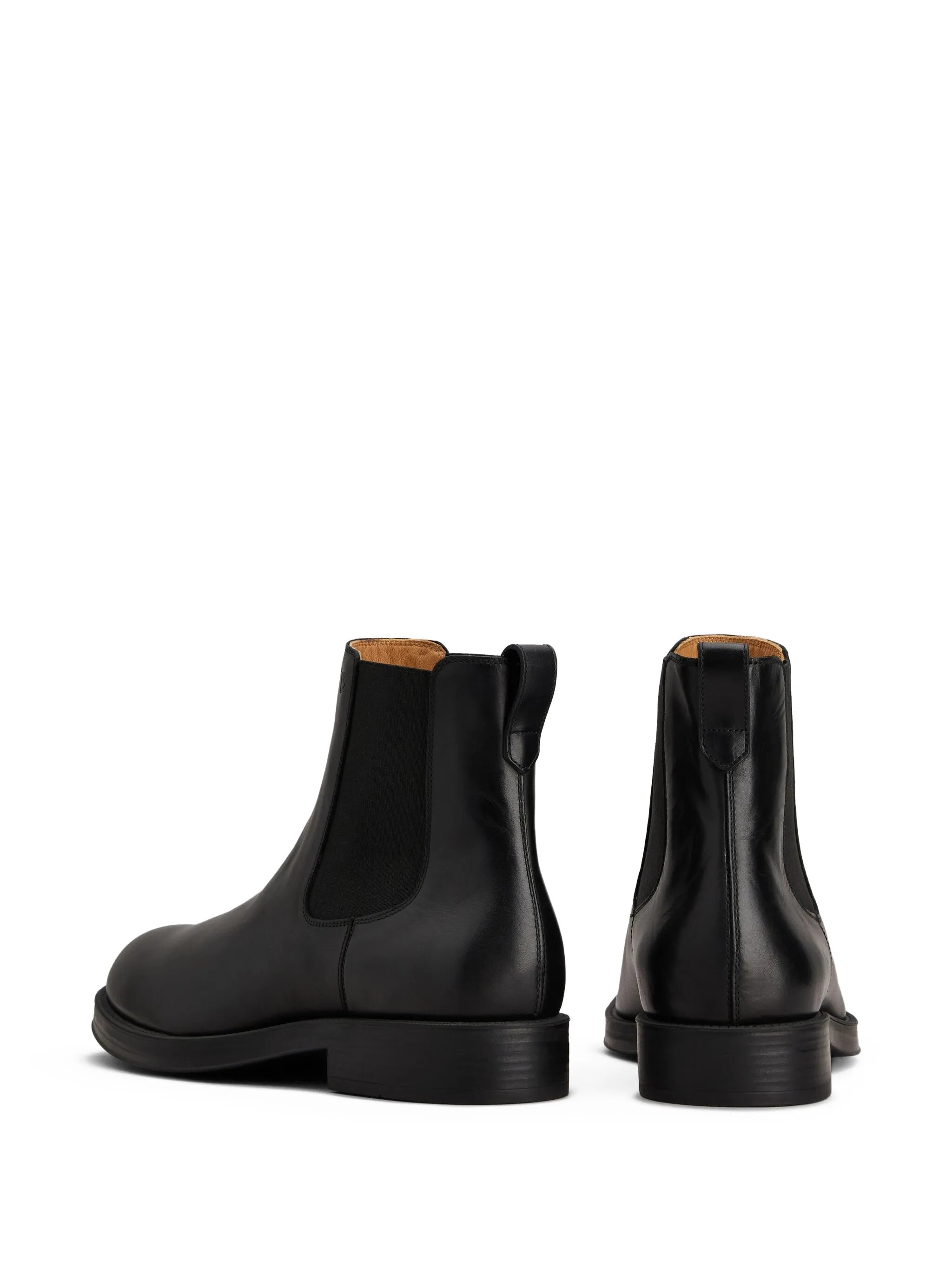 leather Chelsea boots