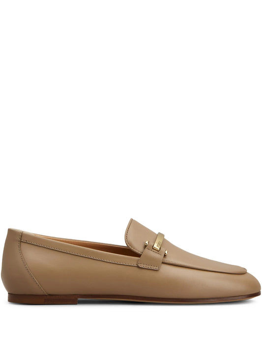 leather loafers