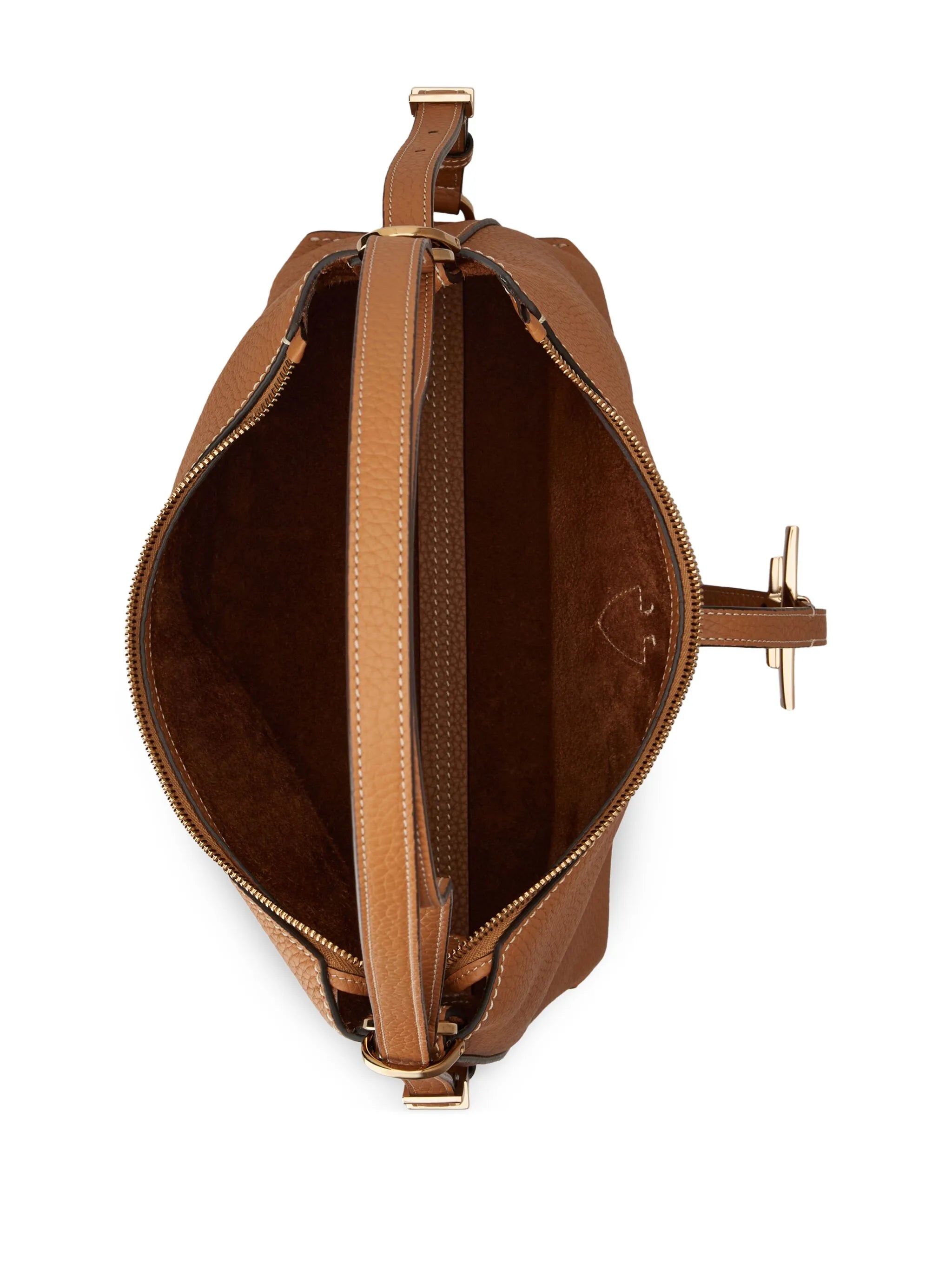T Timeless shoulder bag in leather small