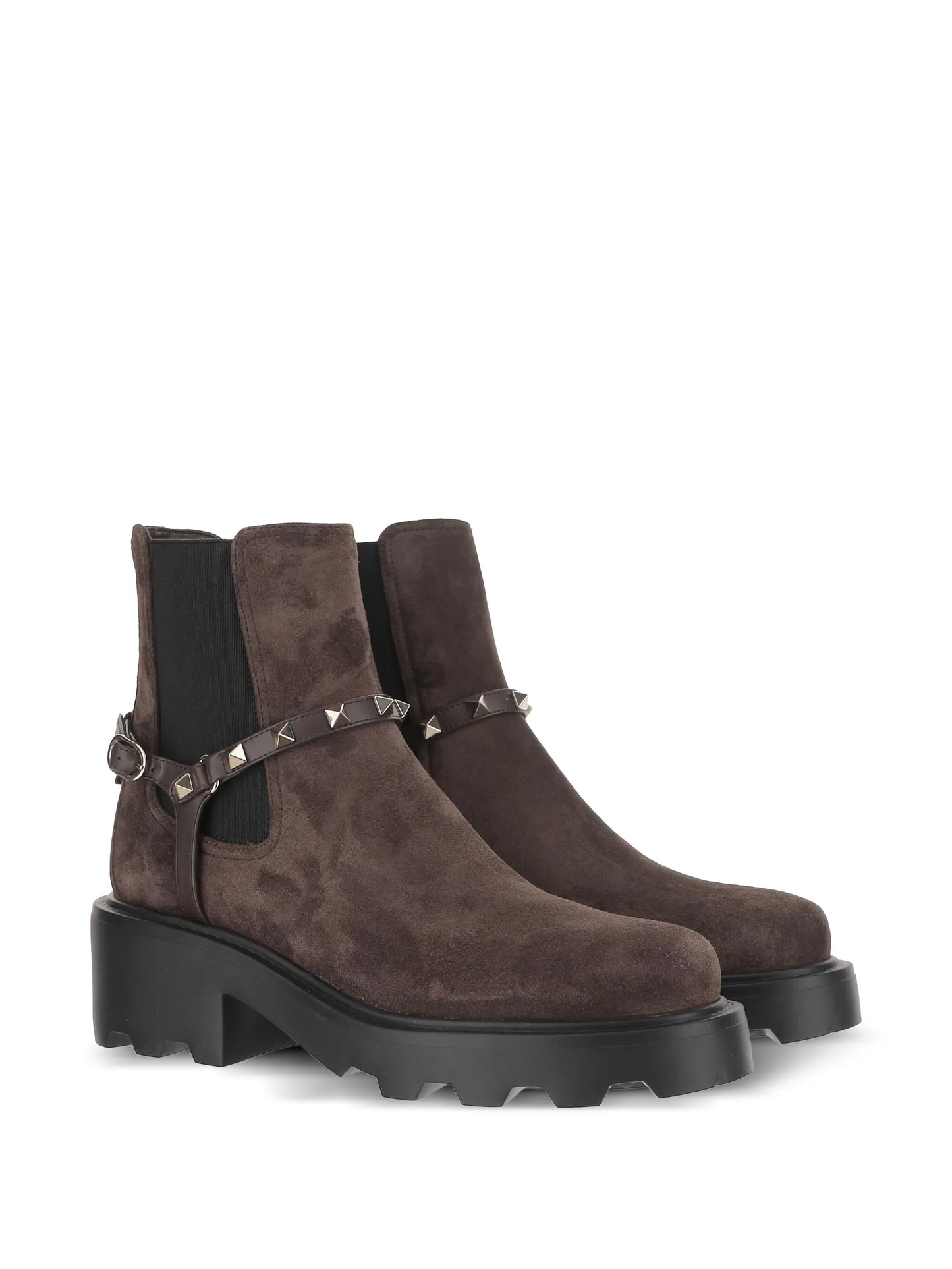 studded-ankle Chelsea boots