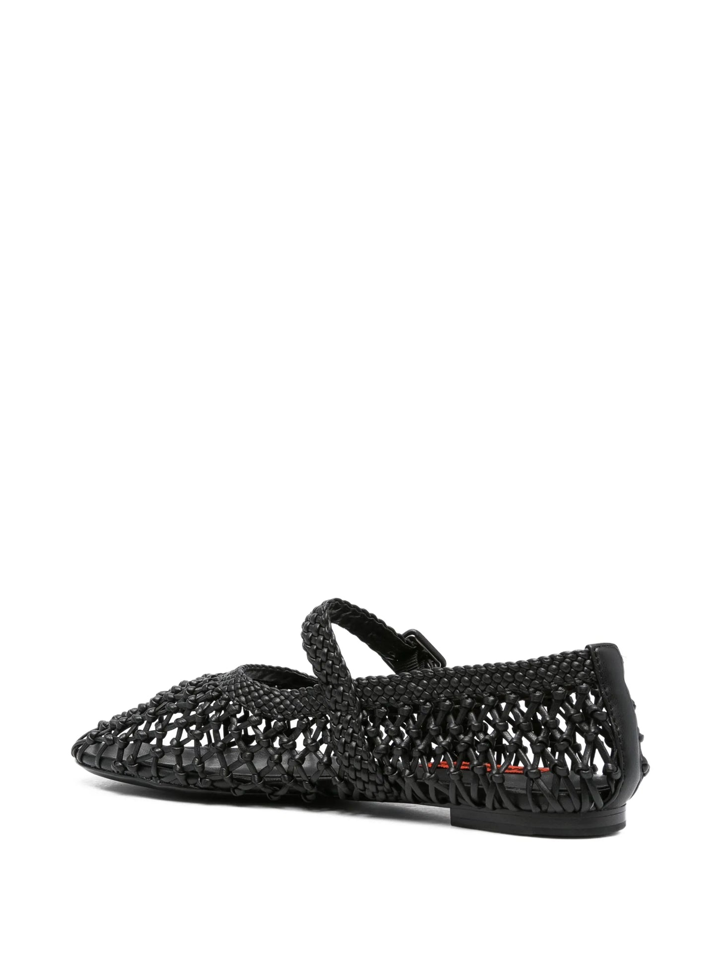 leather ballet flats