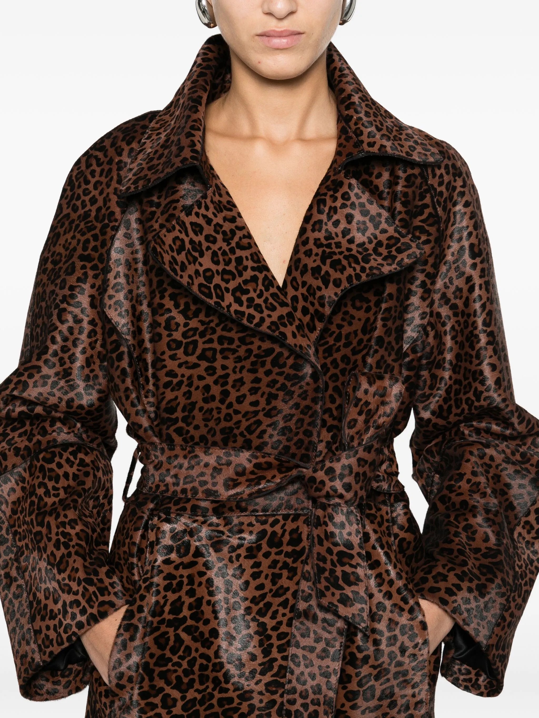 Althea belted coat