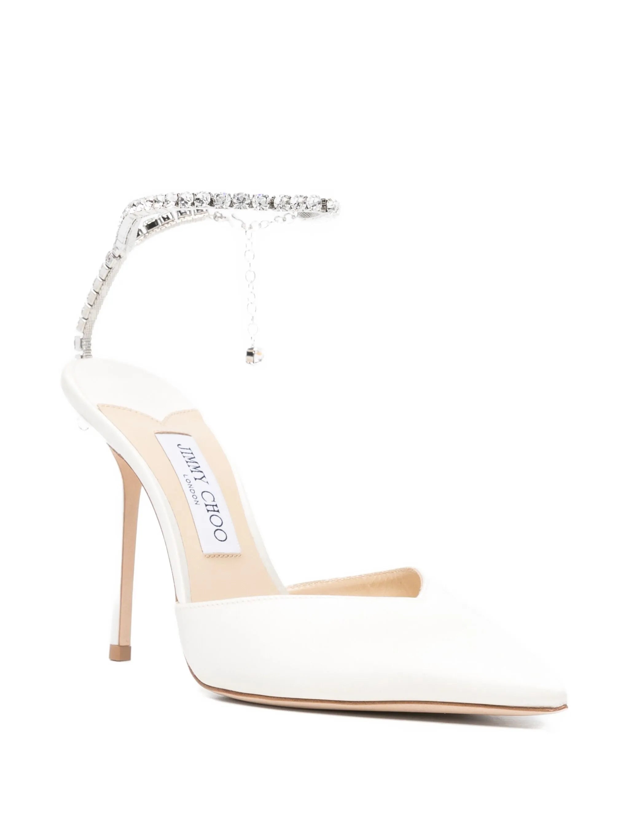 100mm Saeda heeled pumps