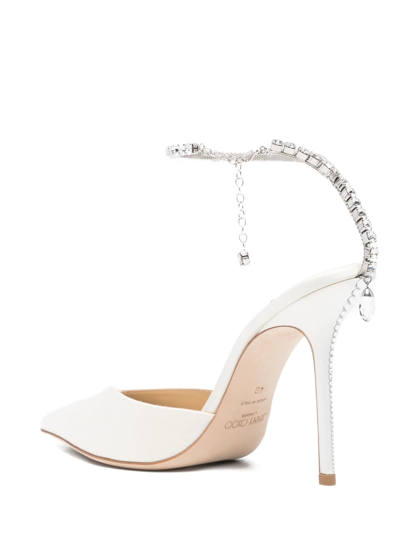 100mm Saeda heeled pumps