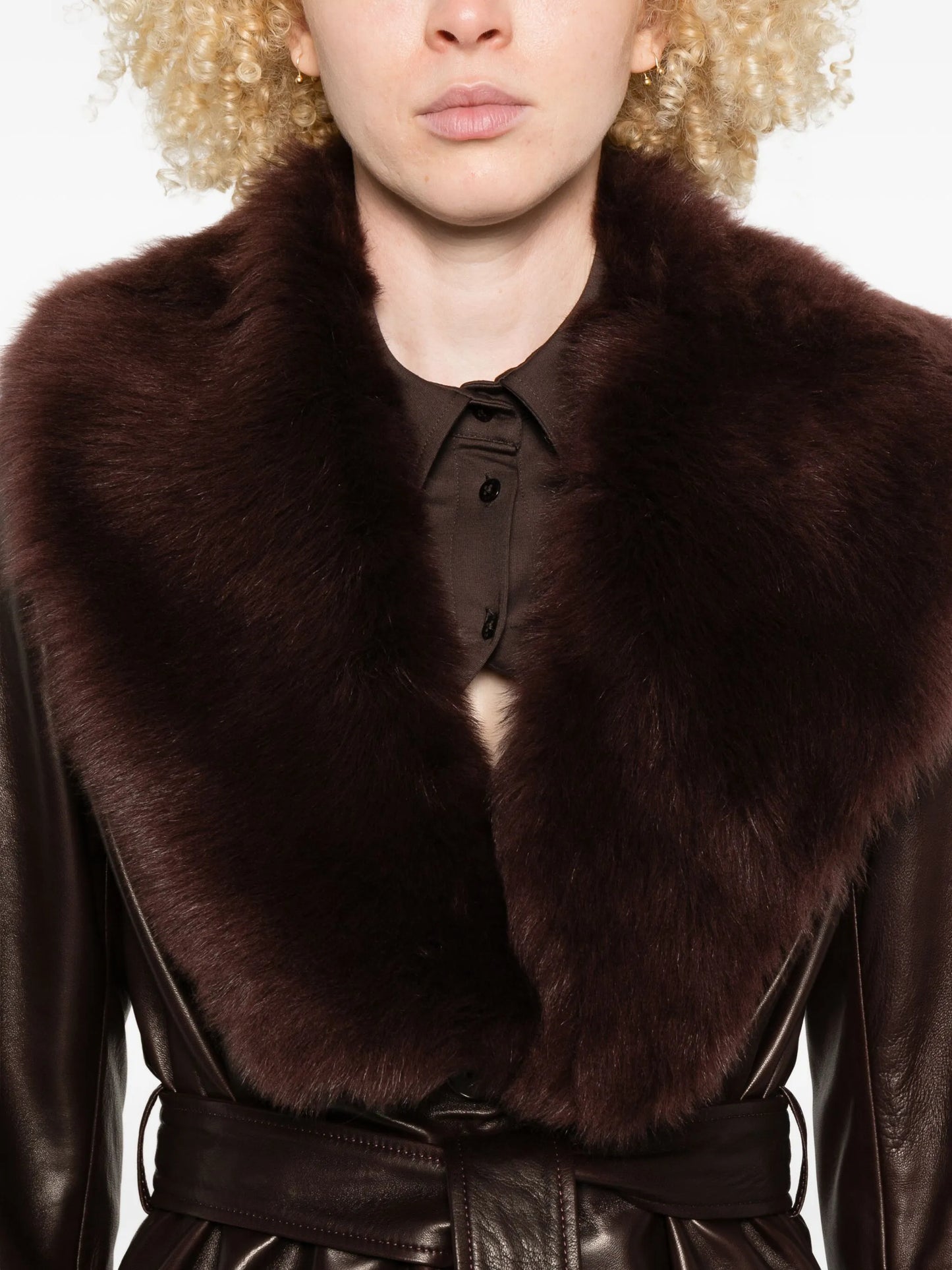 Dakota belted coat